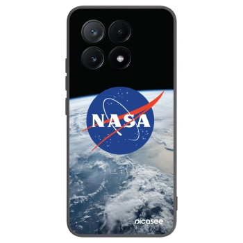 Picasee fekete szilikon tok az alábbi mobiltelefonokra Xiaomi Poco X6 Pro - Nasa Earth