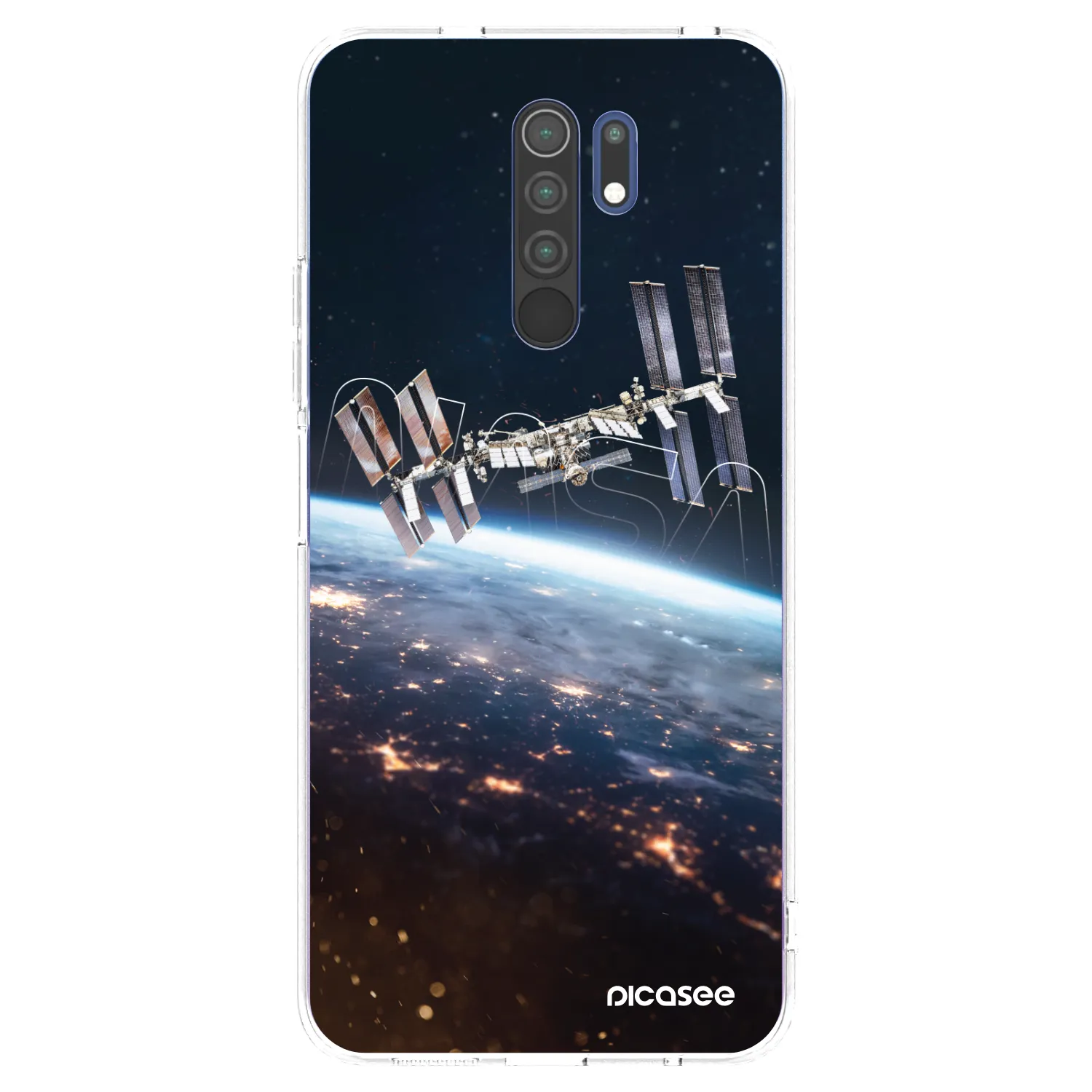 Picasee átlátszó szilikon tok az alábbi mobiltelefonokra Xiaomi Redmi 9 - Station