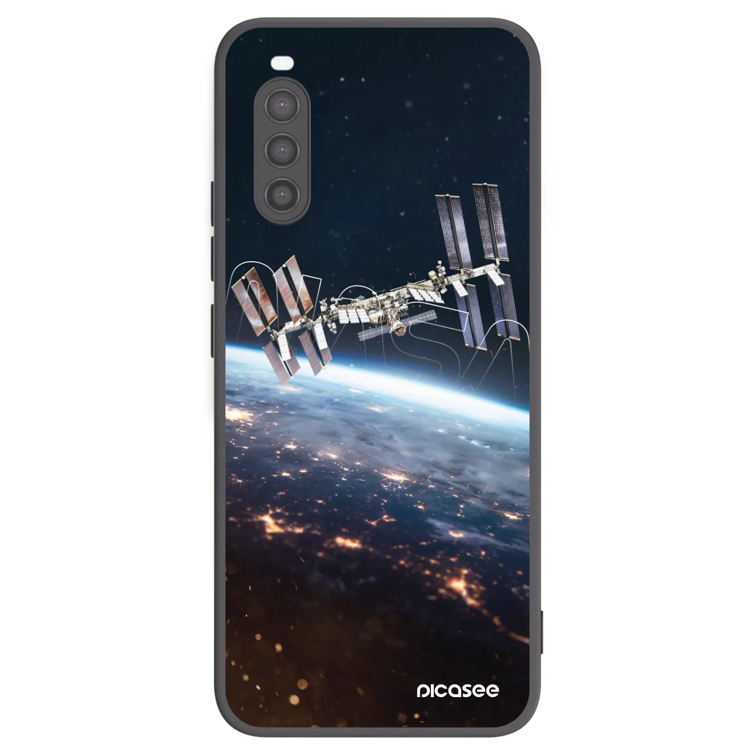 Picasee fekete szilikon tok az alábbi mobiltelefonokra Sony Xperia 10 II - Station