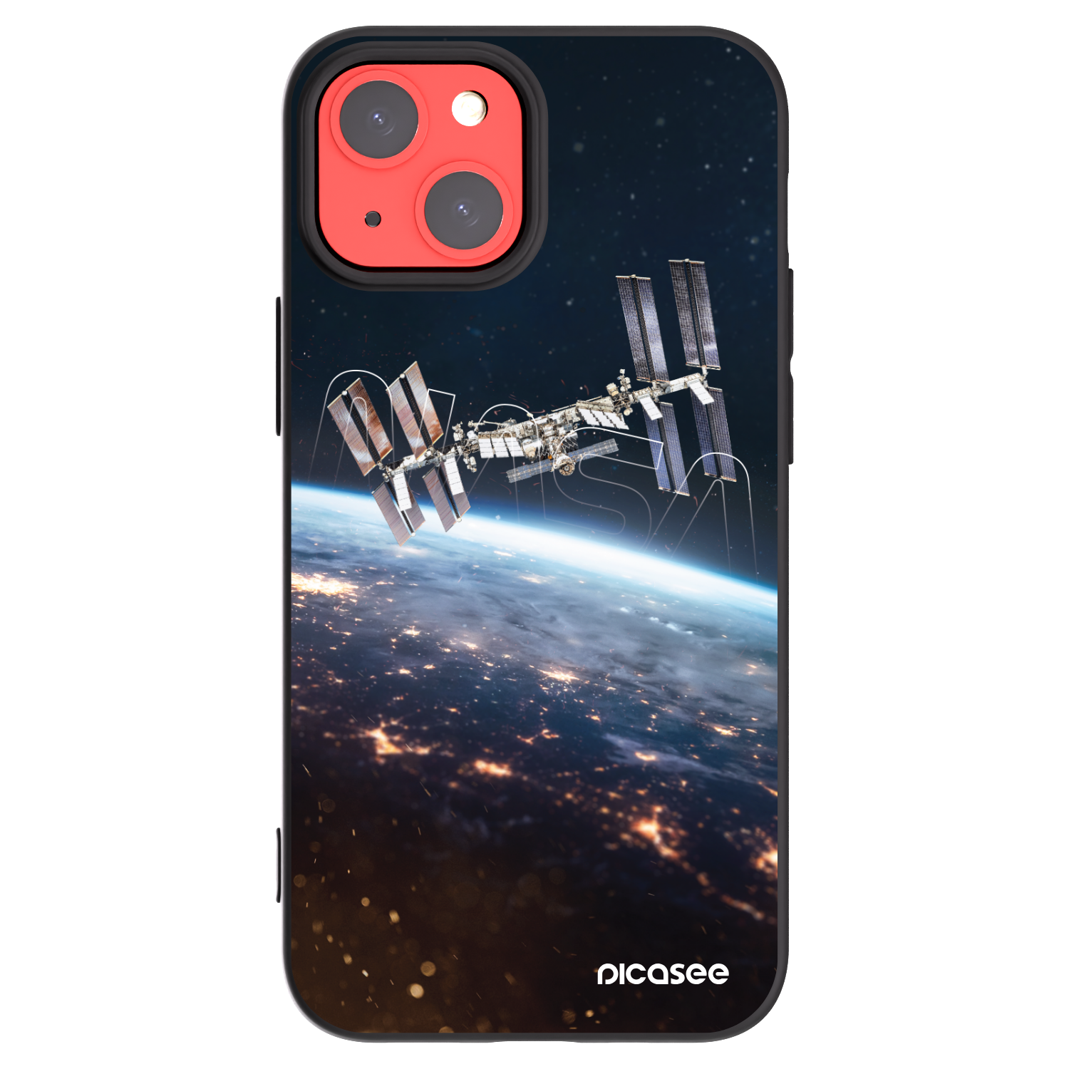 Picasee fekete szilikon tok az alábbi mobiltelefonokra Apple iPhone 13 mini - Station