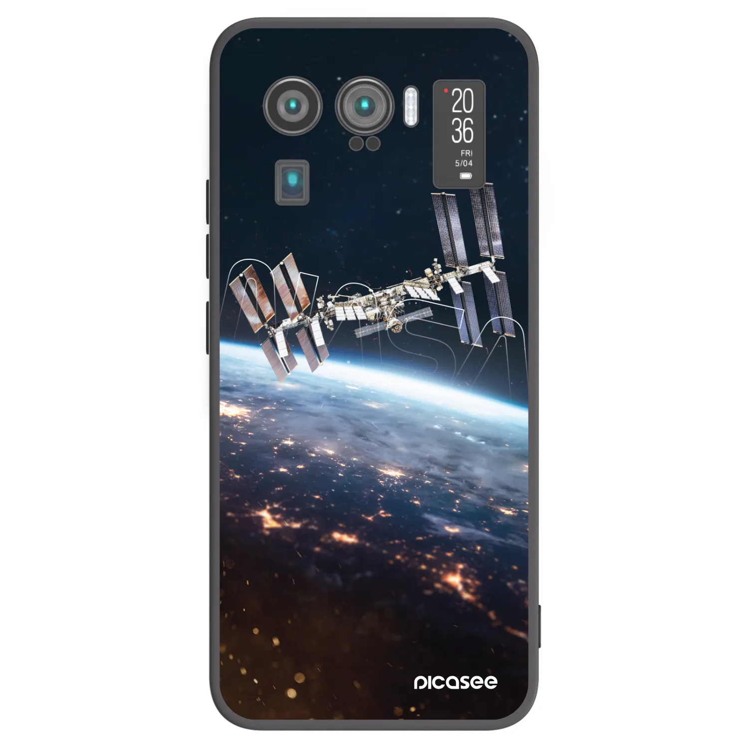 Picasee fekete szilikon tok az alábbi mobiltelefonokra Xiaomi Mi 11 Ultra - Station