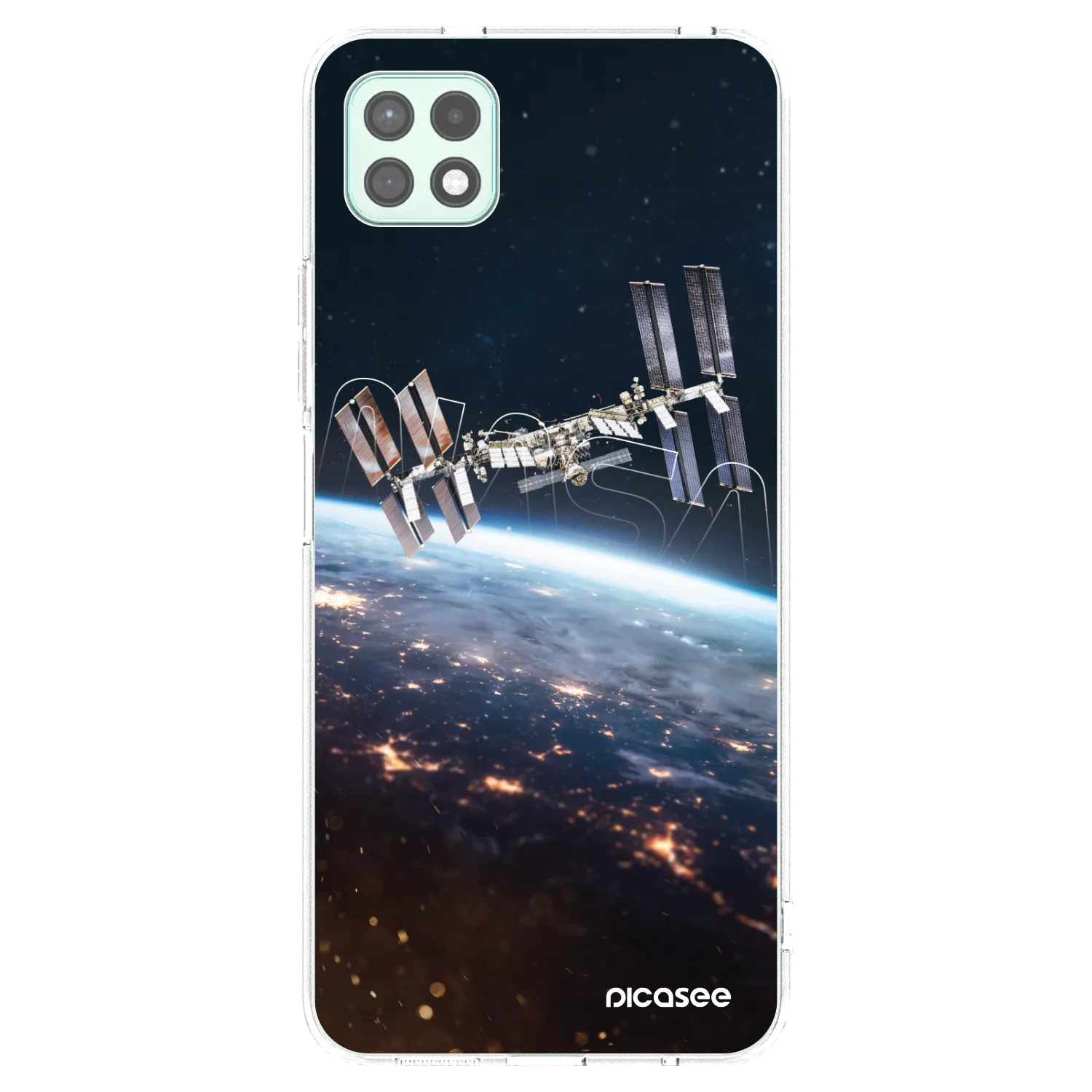 Picasee átlátszó szilikon tok az alábbi mobiltelefonokra Samsung Galaxy A22 A226B 5G - Station