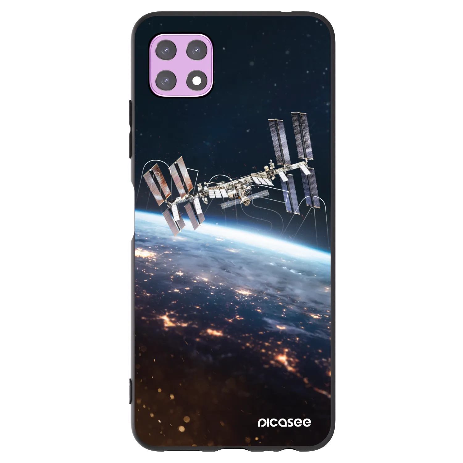 Picasee fekete szilikon tok az alábbi mobiltelefonokra Samsung Galaxy A22 A226B 5G - Station