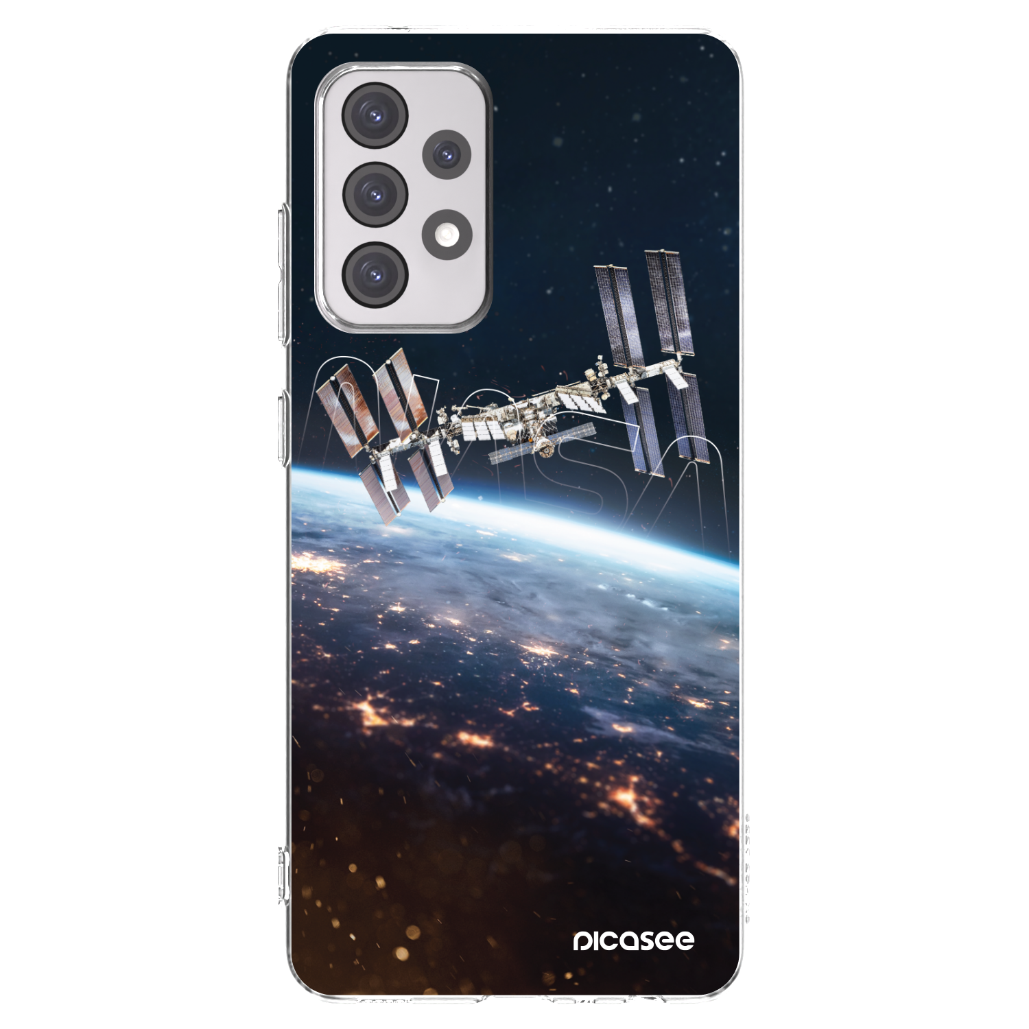 Picasee átlátszó szilikon tok az alábbi mobiltelefonokra Samsung Galaxy A52s 5G A528B - Station