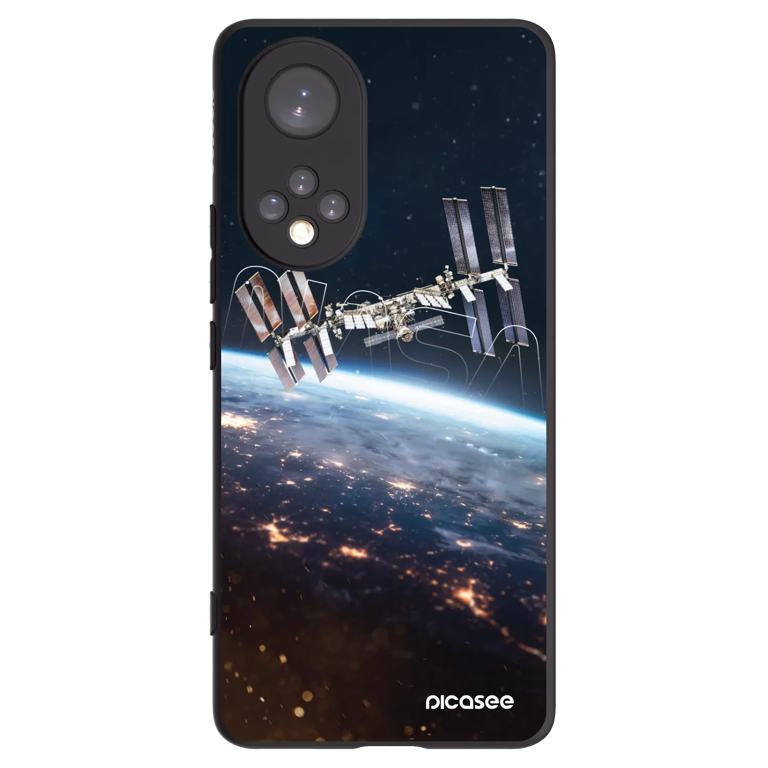 Picasee fekete szilikon tok az alábbi mobiltelefonokra Huawei Nova 9 - Station