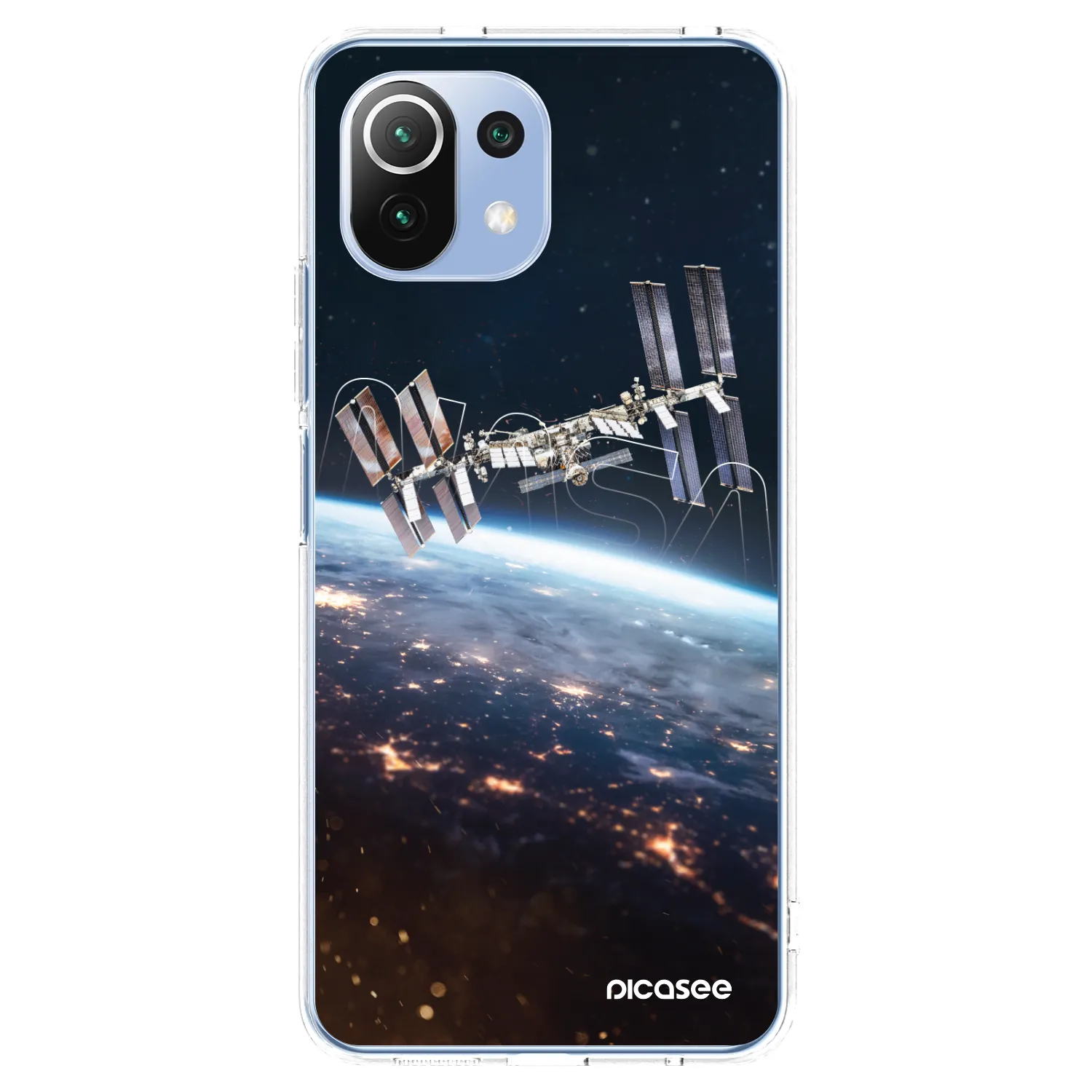 Picasee átlátszó szilikon tok az alábbi mobiltelefonokra Xiaomi 11 Lite 5G NE - Station