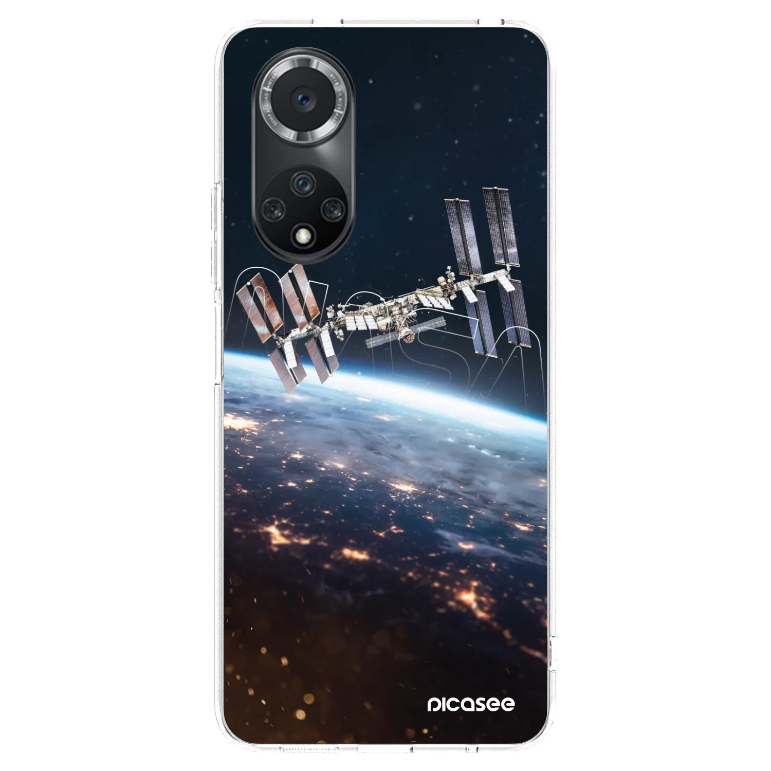 Picasee átlátszó szilikon tok az alábbi mobiltelefonokra Huawei Nova 9 SE - Station