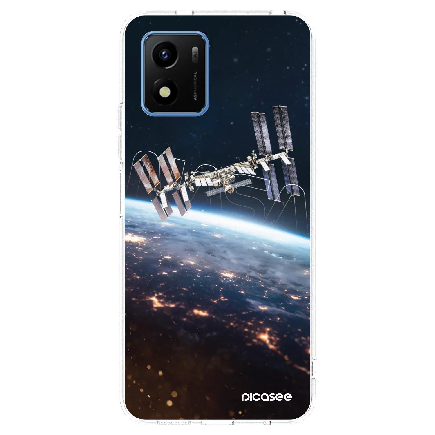Picasee átlátszó szilikon tok az alábbi mobiltelefonokra Vivo Y01 - Station