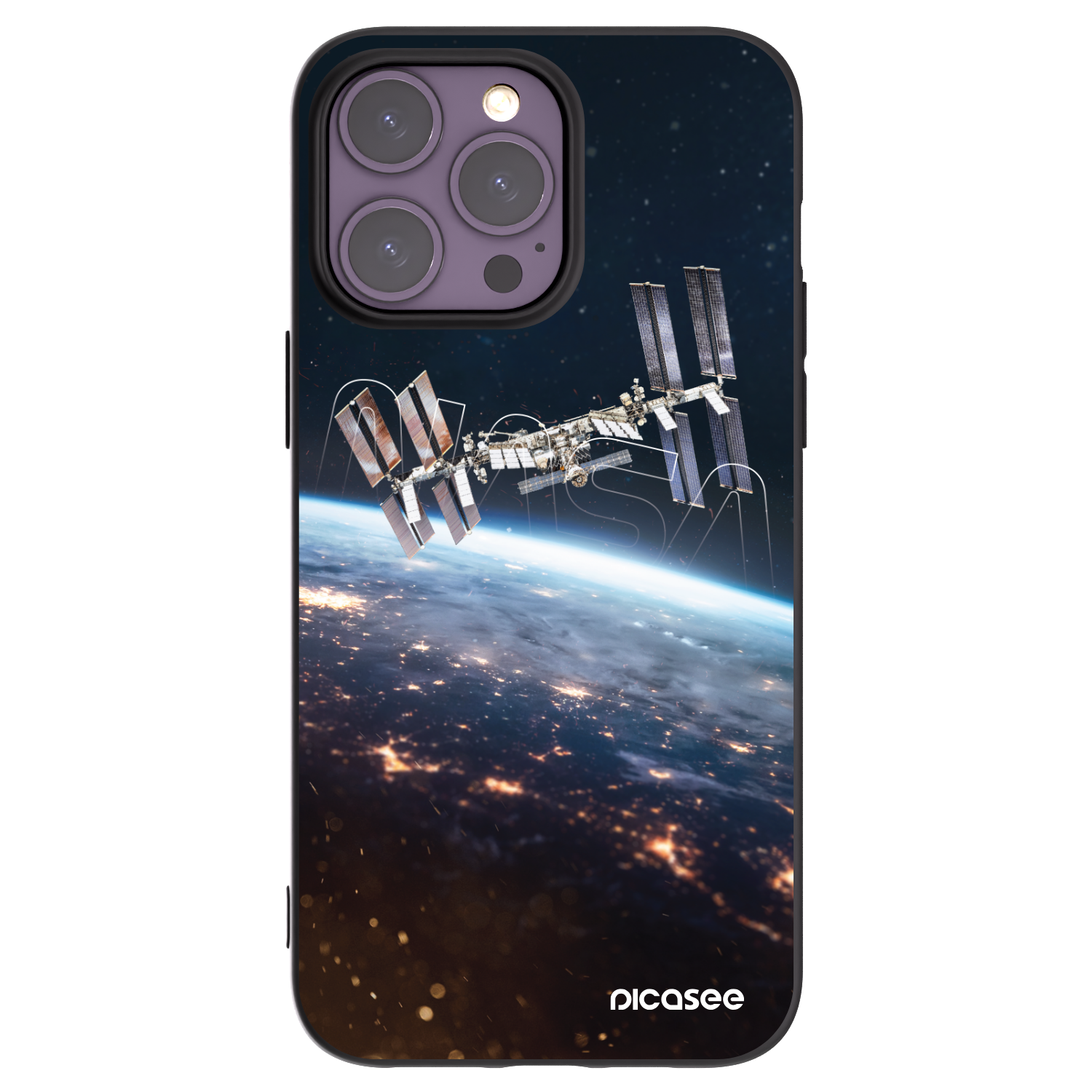 Picasee fekete szilikon tok az alábbi mobiltelefonokra Apple iPhone 14 Pro Max - Station