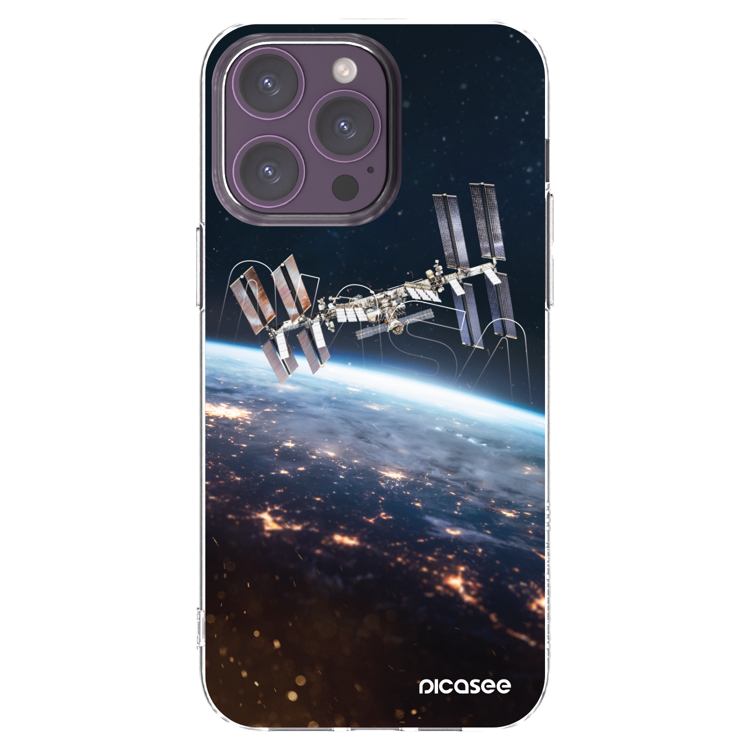 Picasee átlátszó szilikon tok az alábbi mobiltelefonokra Apple iPhone 14 Pro Max - Station
