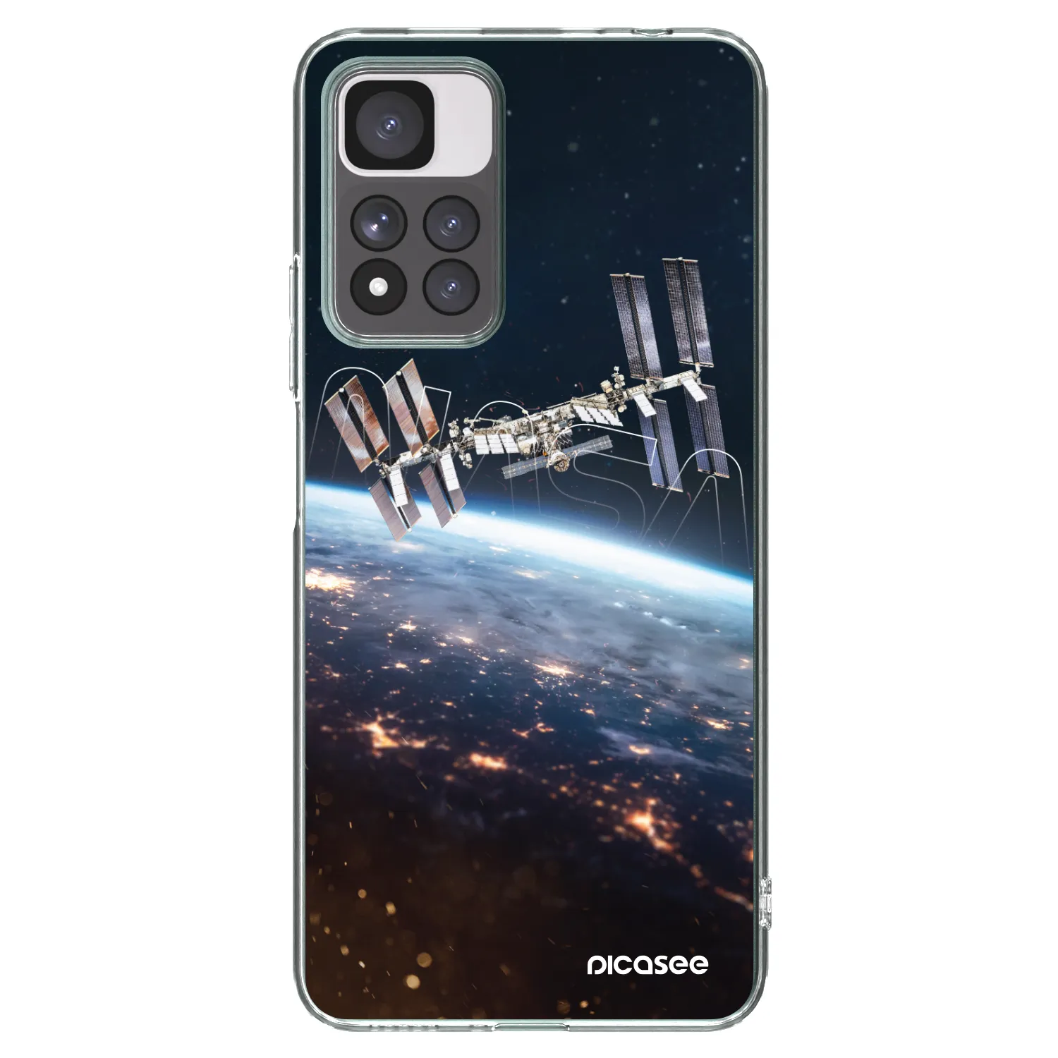 Picasee átlátszó szilikon tok az alábbi mobiltelefonokra Xiaomi Redmi Note 11 Pro+ 5G - Station