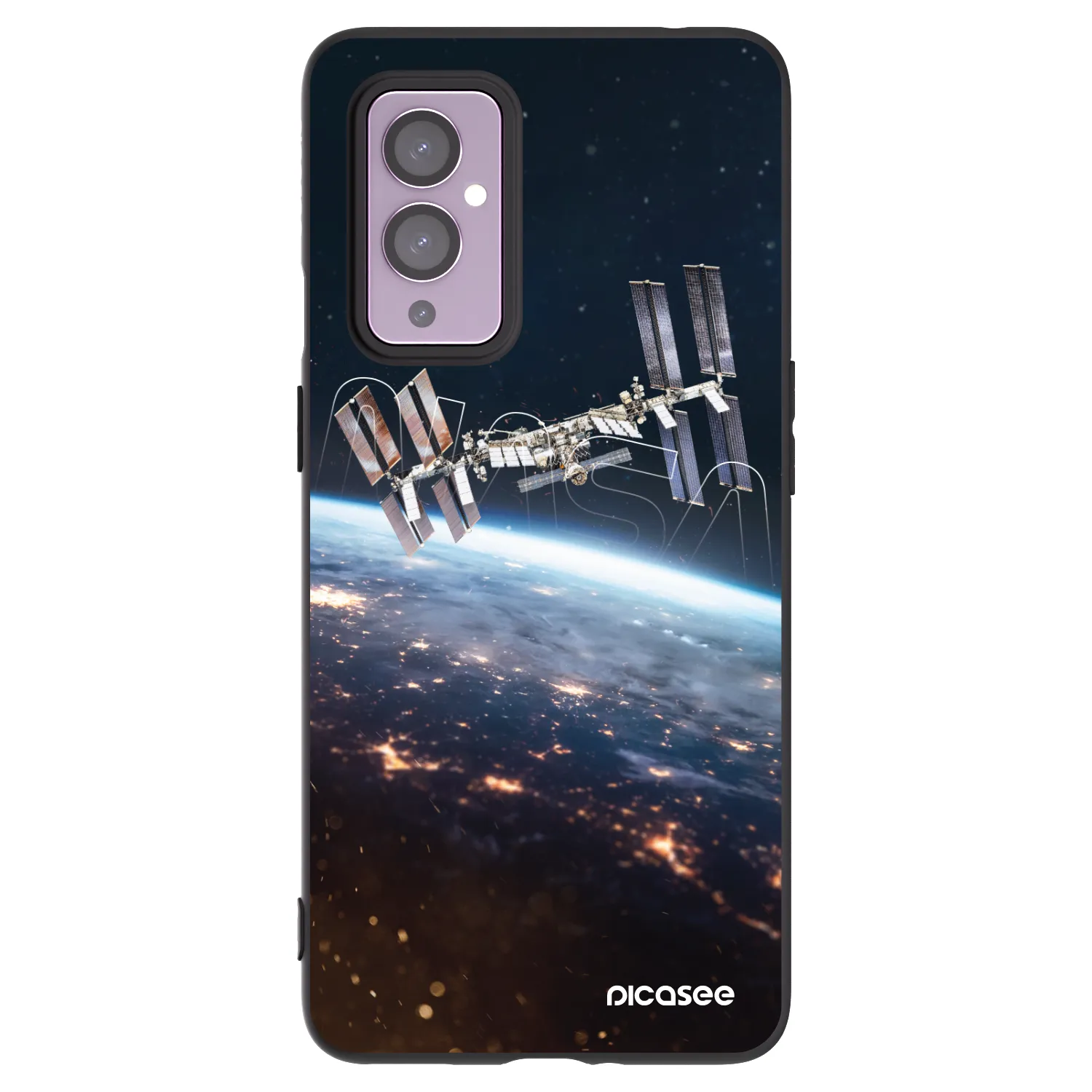 Picasee fekete szilikon tok az alábbi mobiltelefonokra OnePlus 9 - Station