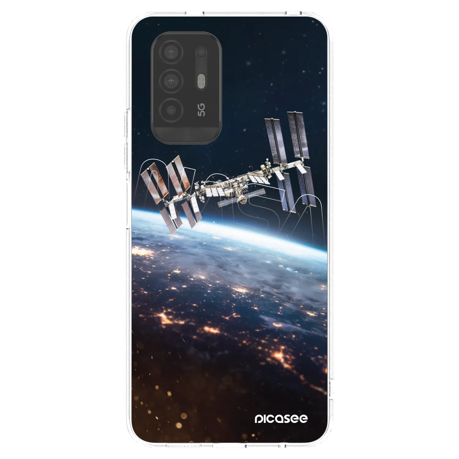 Picasee átlátszó szilikon tok az alábbi mobiltelefonokra OPPO A94 5G - Station