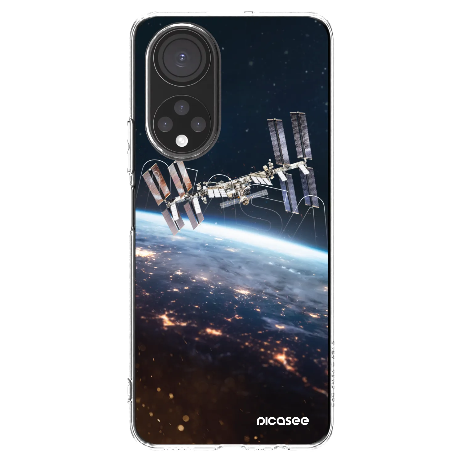 Picasee átlátszó szilikon tok az alábbi mobiltelefonokra Honor X7 - Station