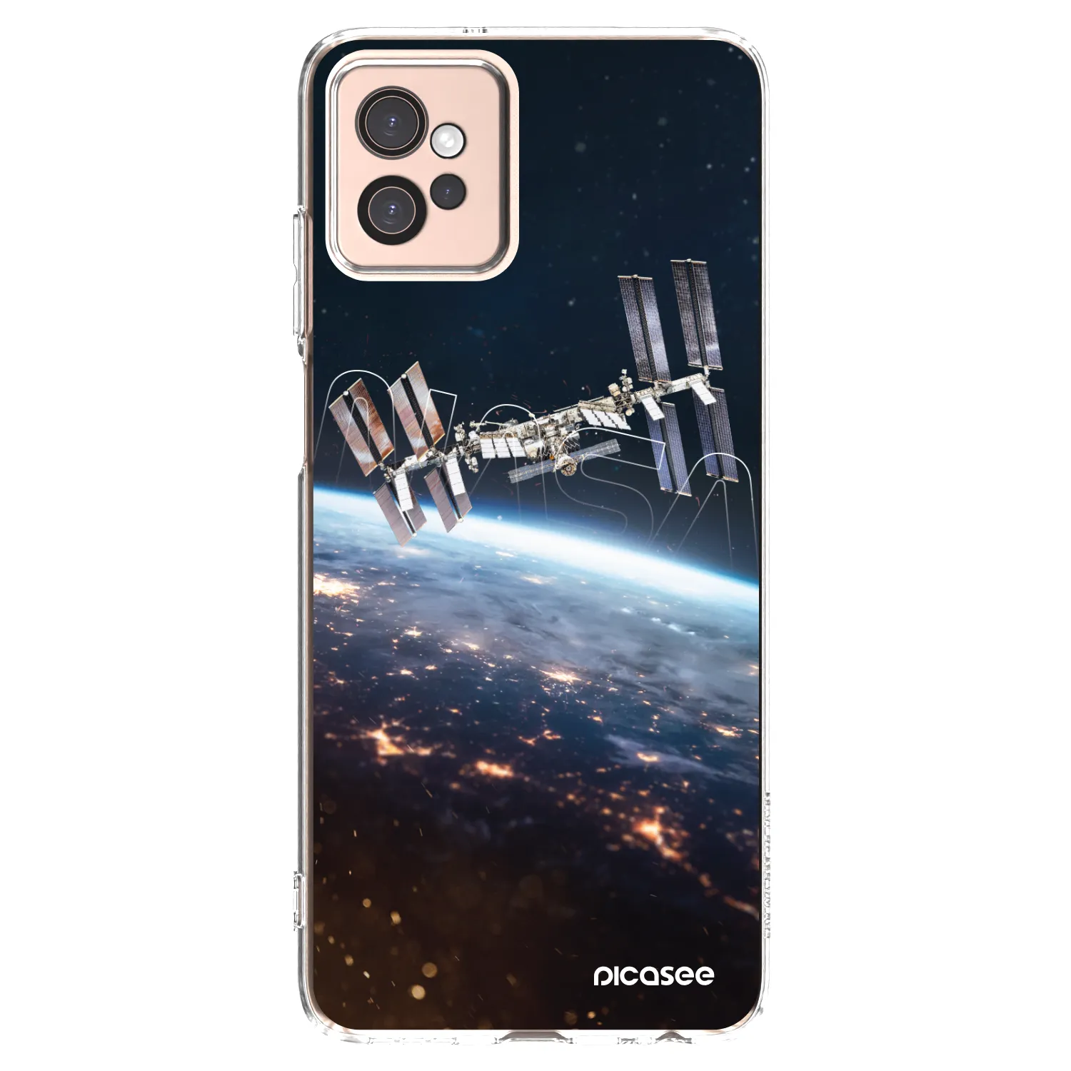Picasee átlátszó szilikon tok az alábbi mobiltelefonokra Motorola Moto G32 - Station