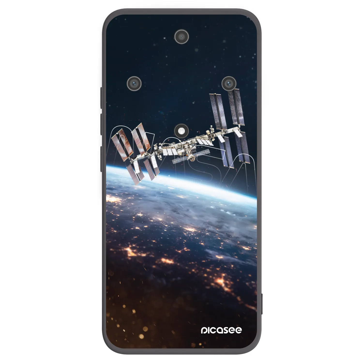 Picasee fekete szilikon tok az alábbi mobiltelefonokra Honor Magic5 Lite 5G - Station