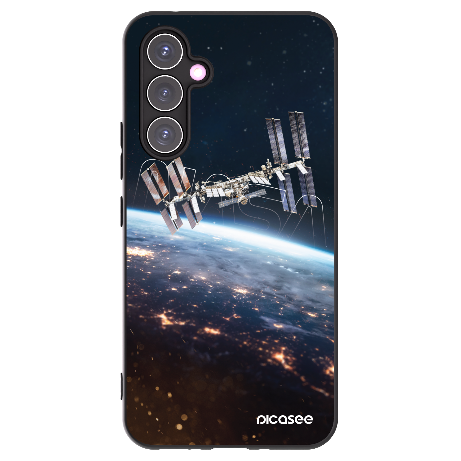 Picasee fekete szilikon tok az alábbi mobiltelefonokra Samsung Galaxy A54 5G A546B - Station