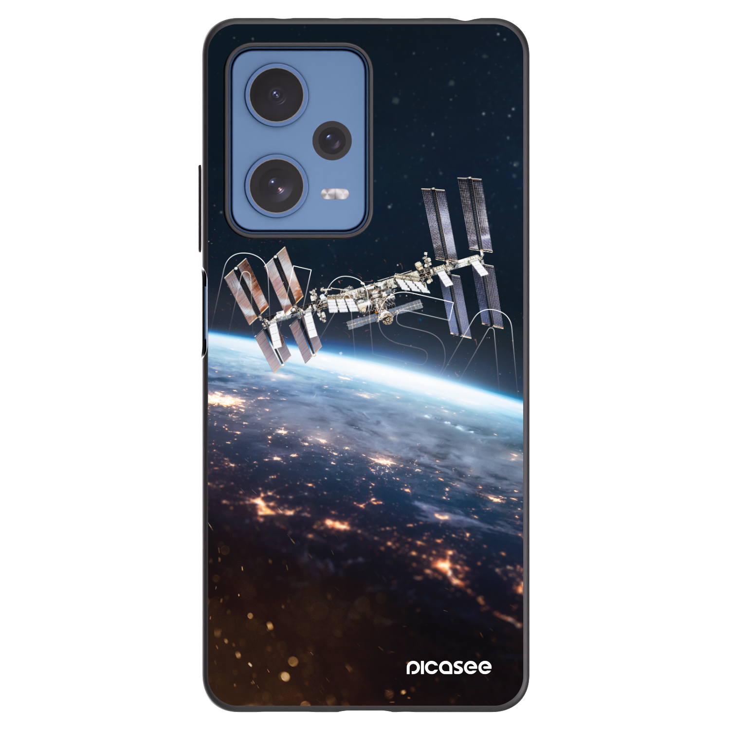 Picasee fekete szilikon tok az alábbi mobiltelefonokra Xiaomi Redmi Note 12 Pro 5G - Station