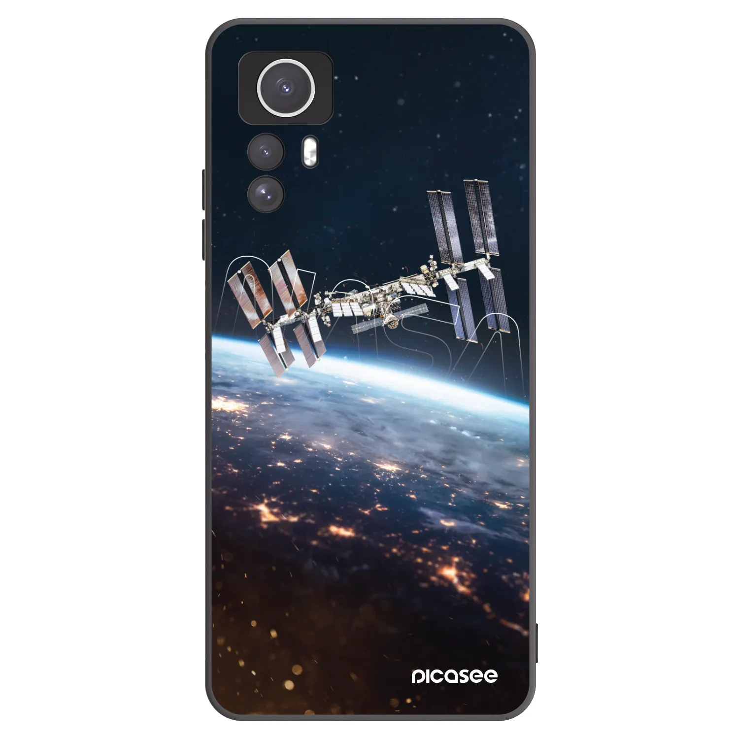 Picasee fekete szilikon tok az alábbi mobiltelefonokra Xiaomi Redmi Note 12S - Station