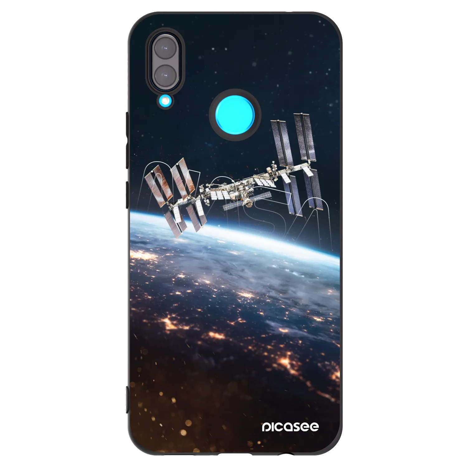 Picasee fekete szilikon tok az alábbi mobiltelefonokra Huawei Nova 3i - Station