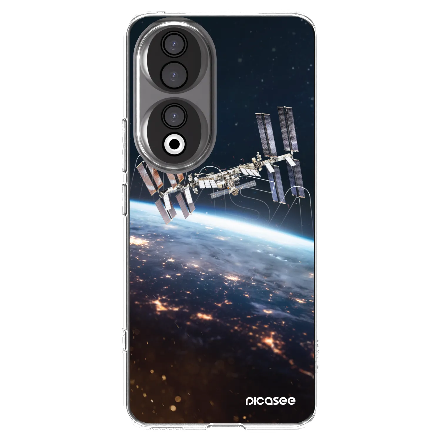 Picasee átlátszó szilikon tok az alábbi mobiltelefonokra Honor 90 5G - Station