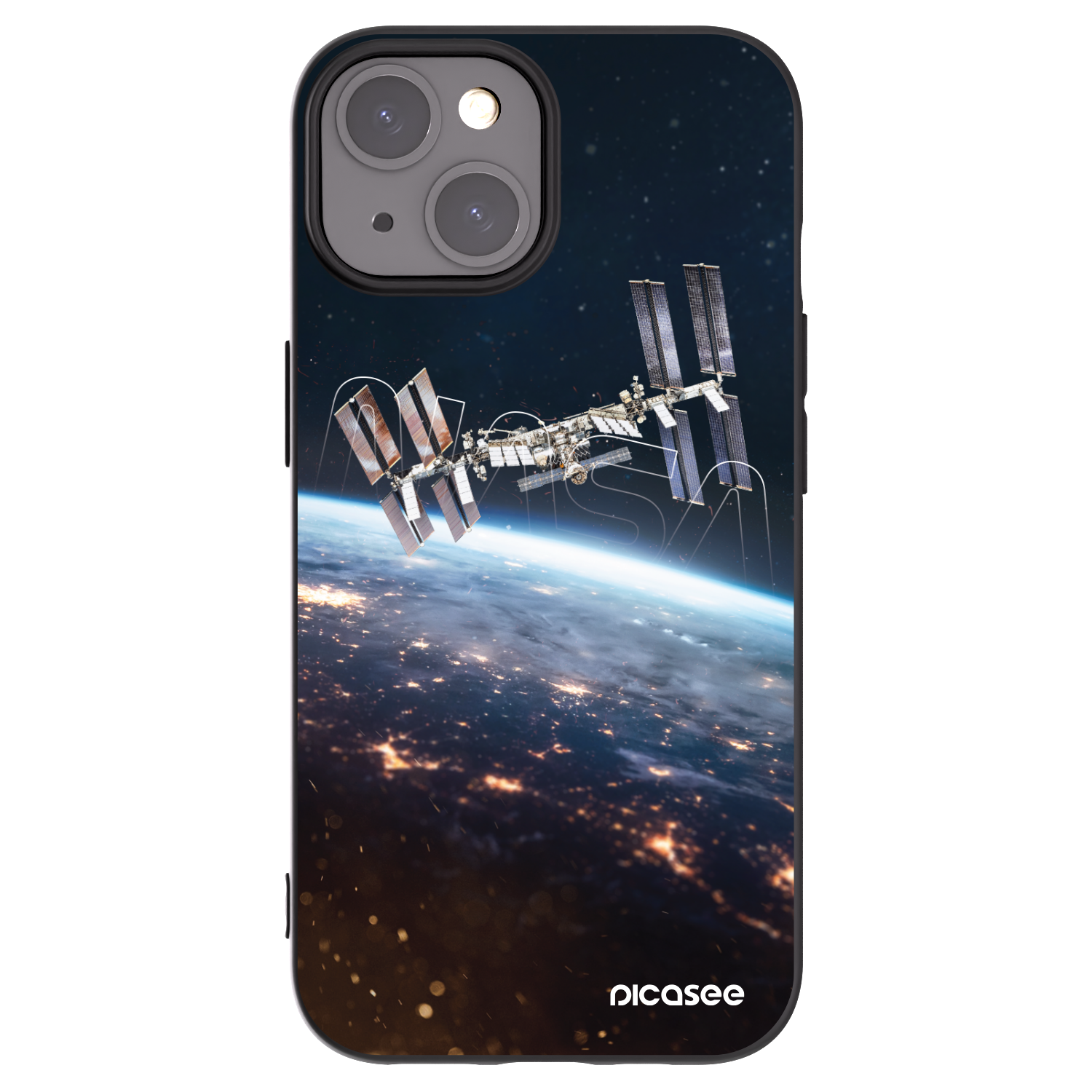 Picasee fekete szilikon tok az alábbi mobiltelefonokra Apple iPhone 15 - Station