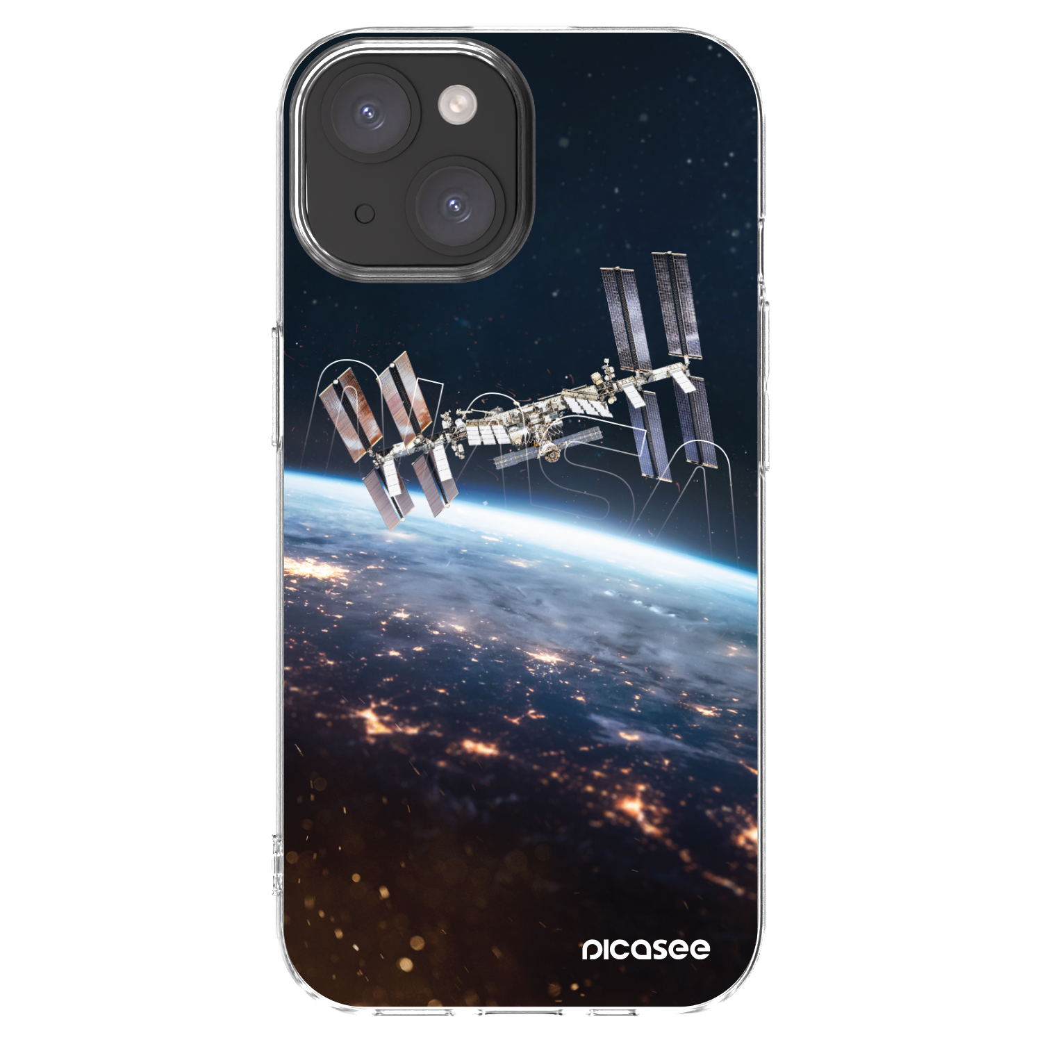 Picasee átlátszó szilikon tok az alábbi mobiltelefonokra Apple iPhone 15 - Station