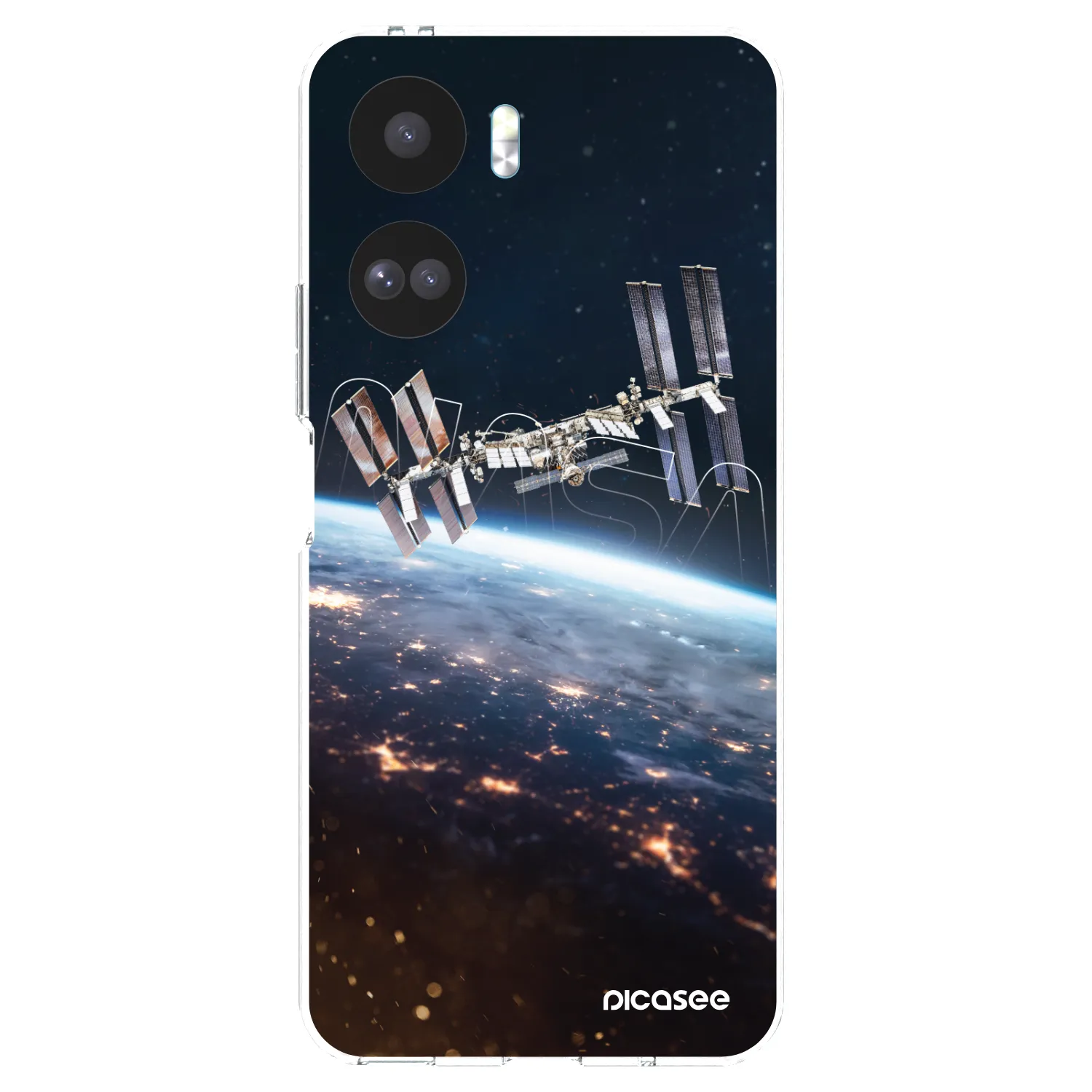 Picasee átlátszó szilikon tok az alábbi mobiltelefonokra Honor 90 Lite 5G - Station