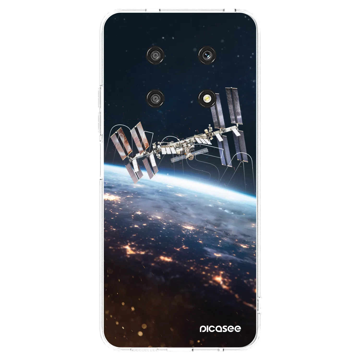Picasee átlátszó szilikon tok az alábbi mobiltelefonokra Honor Magic4 Lite 5G - Station