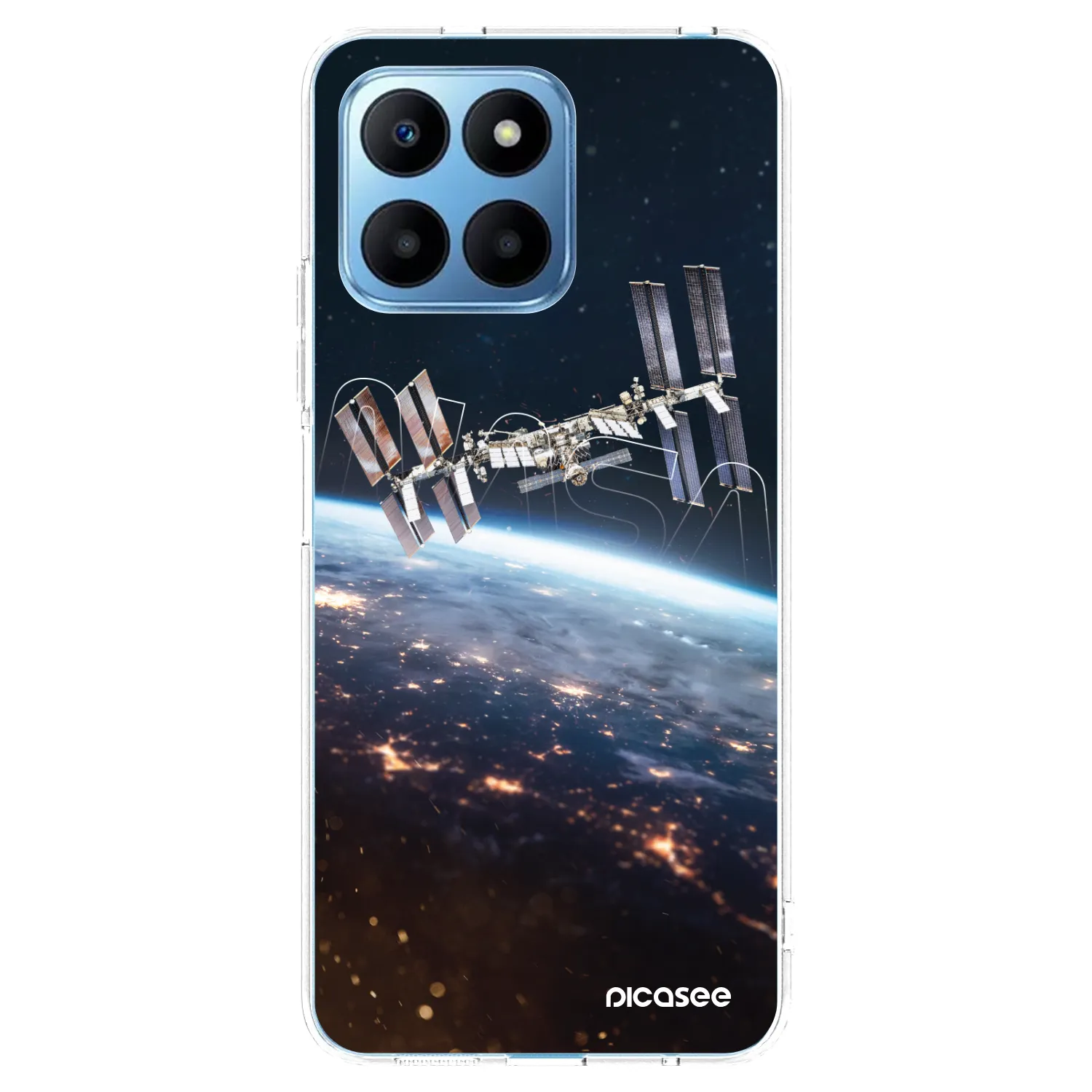 Picasee átlátszó szilikon tok az alábbi mobiltelefonokra Honor 70 Lite - Station