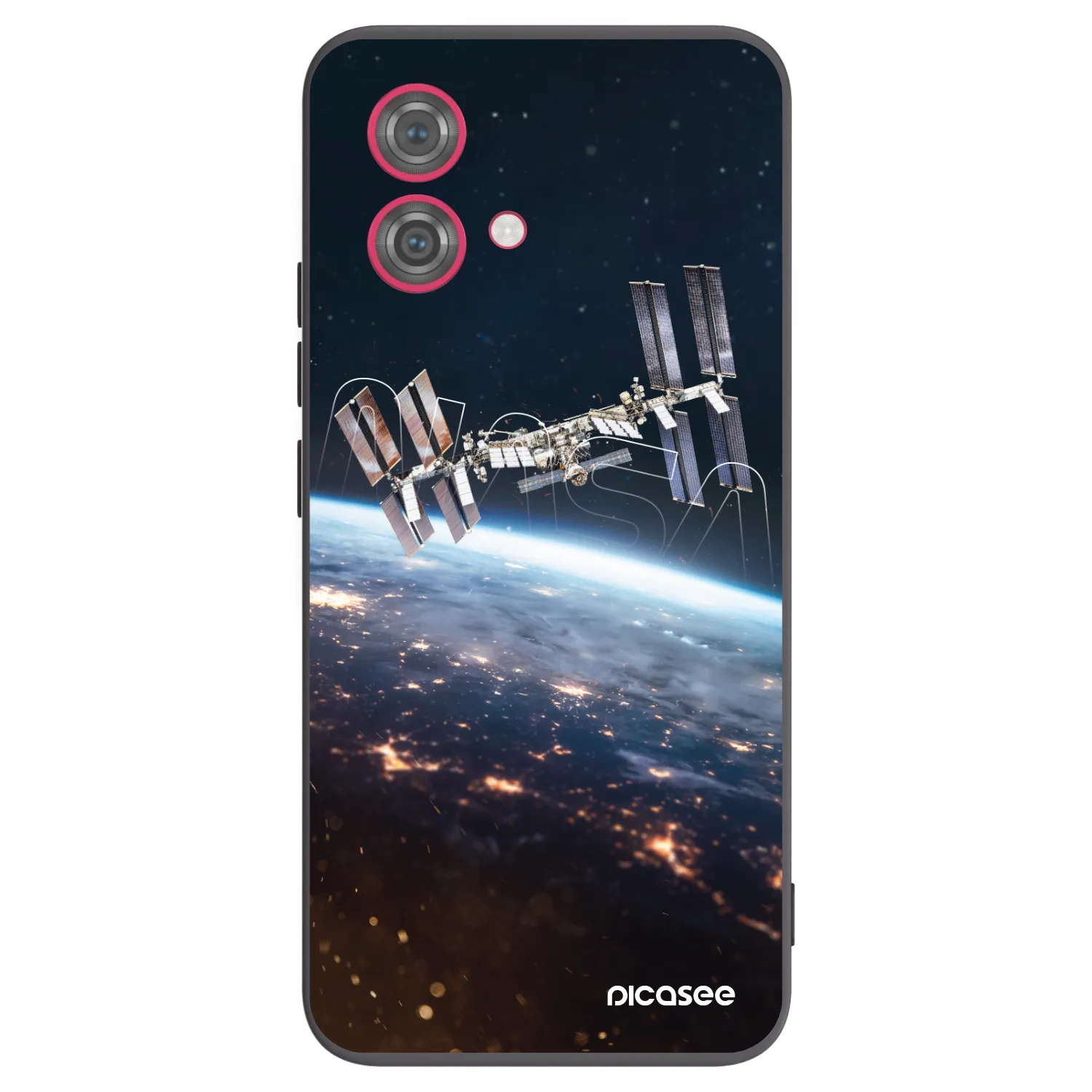 Picasee fekete szilikon tok az alábbi mobiltelefonokra Motorola Moto G84 5G - Station