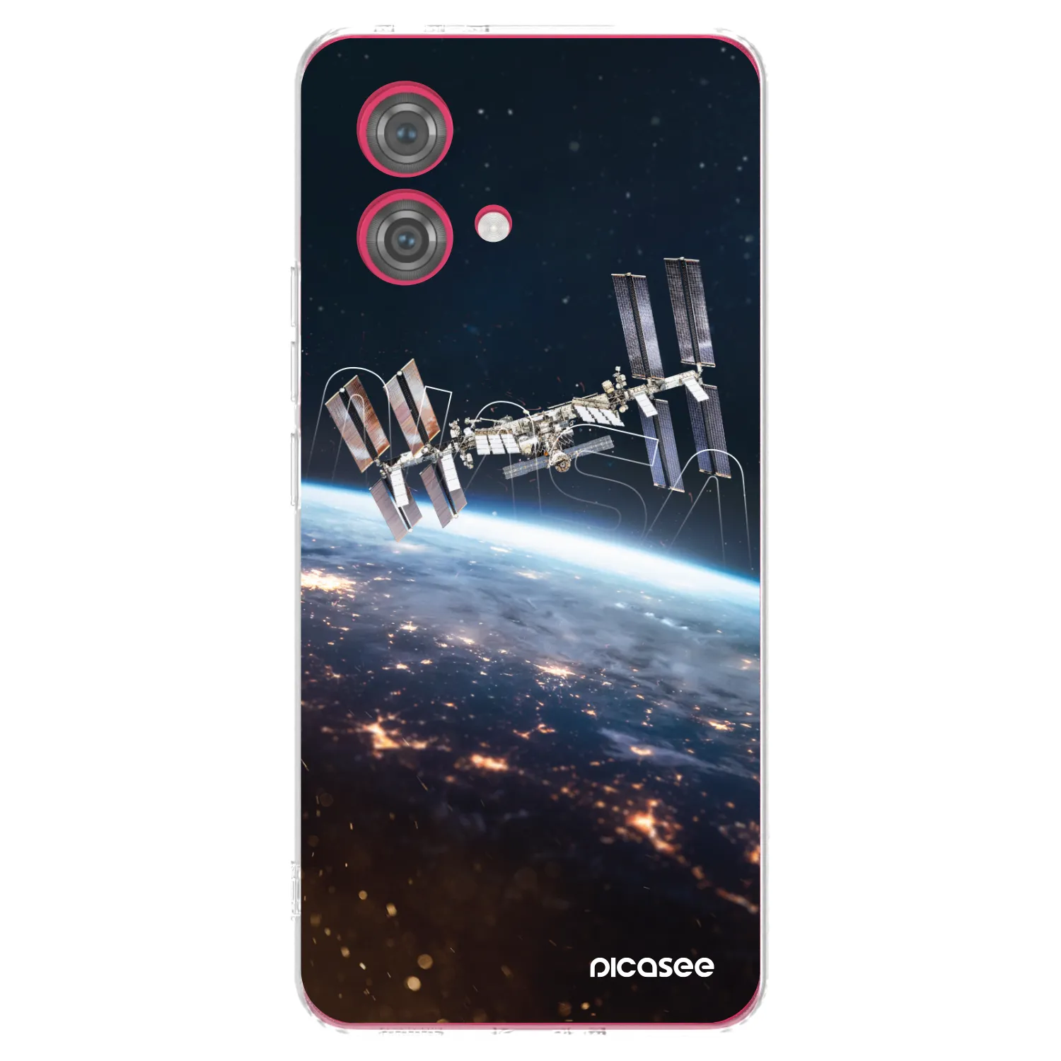 Picasee átlátszó szilikon tok az alábbi mobiltelefonokra Motorola Moto G84 5G - Station