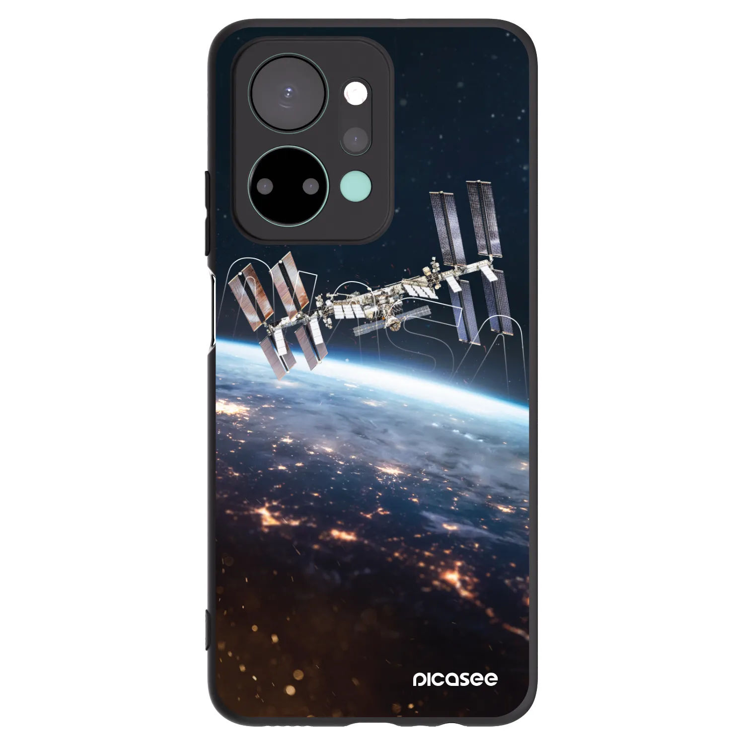 Picasee fekete szilikon tok az alábbi mobiltelefonokra Honor X7a - Station
