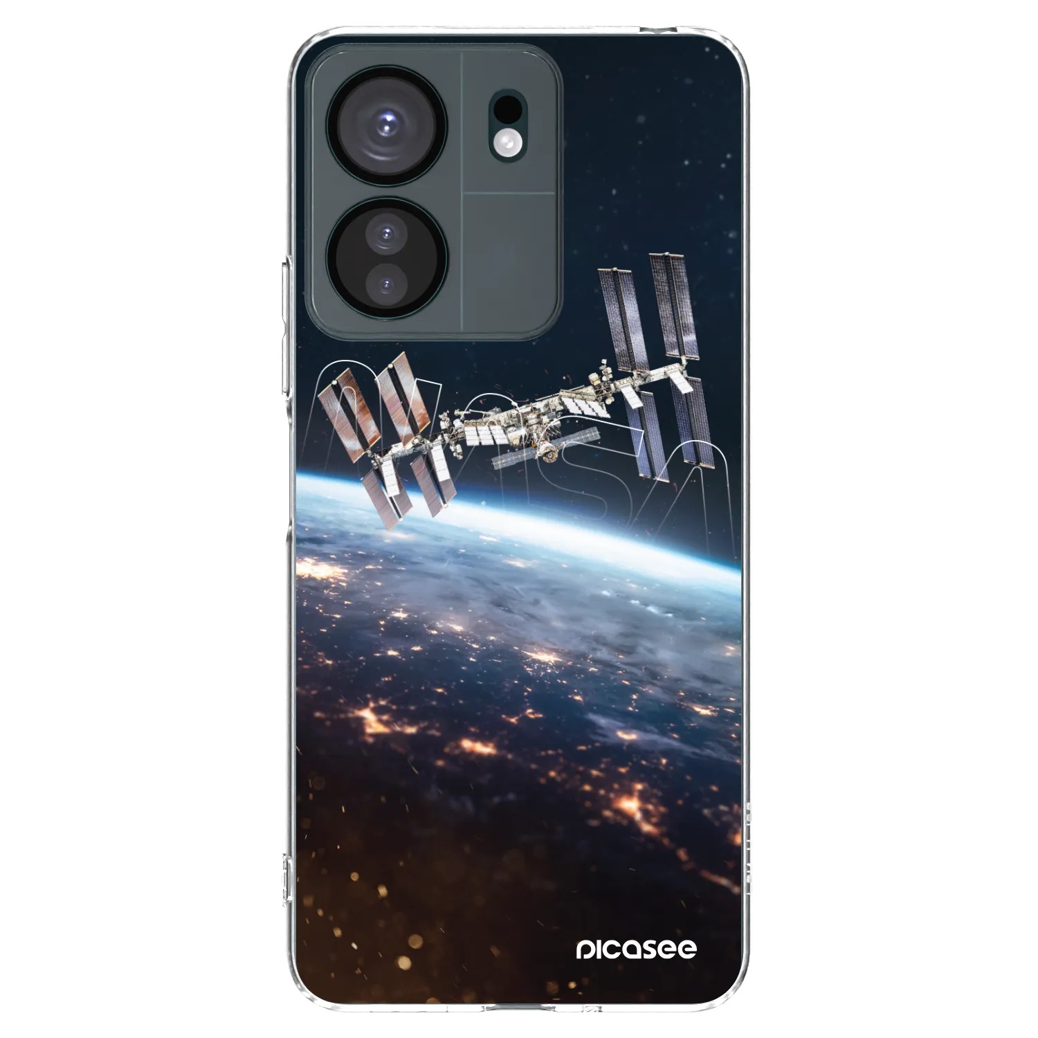 Picasee átlátszó szilikon tok az alábbi mobiltelefonokra Xiaomi Redmi 13C 4G - Station