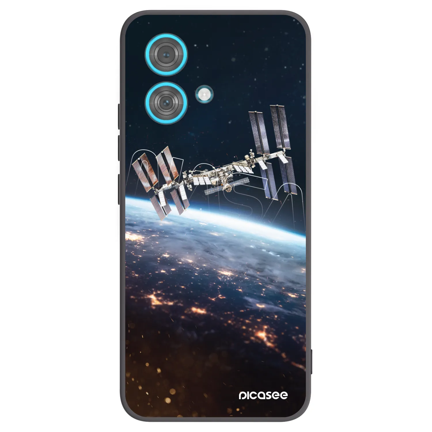 Picasee fekete szilikon tok az alábbi mobiltelefonokra Motorola Edge 40 Neo - Station