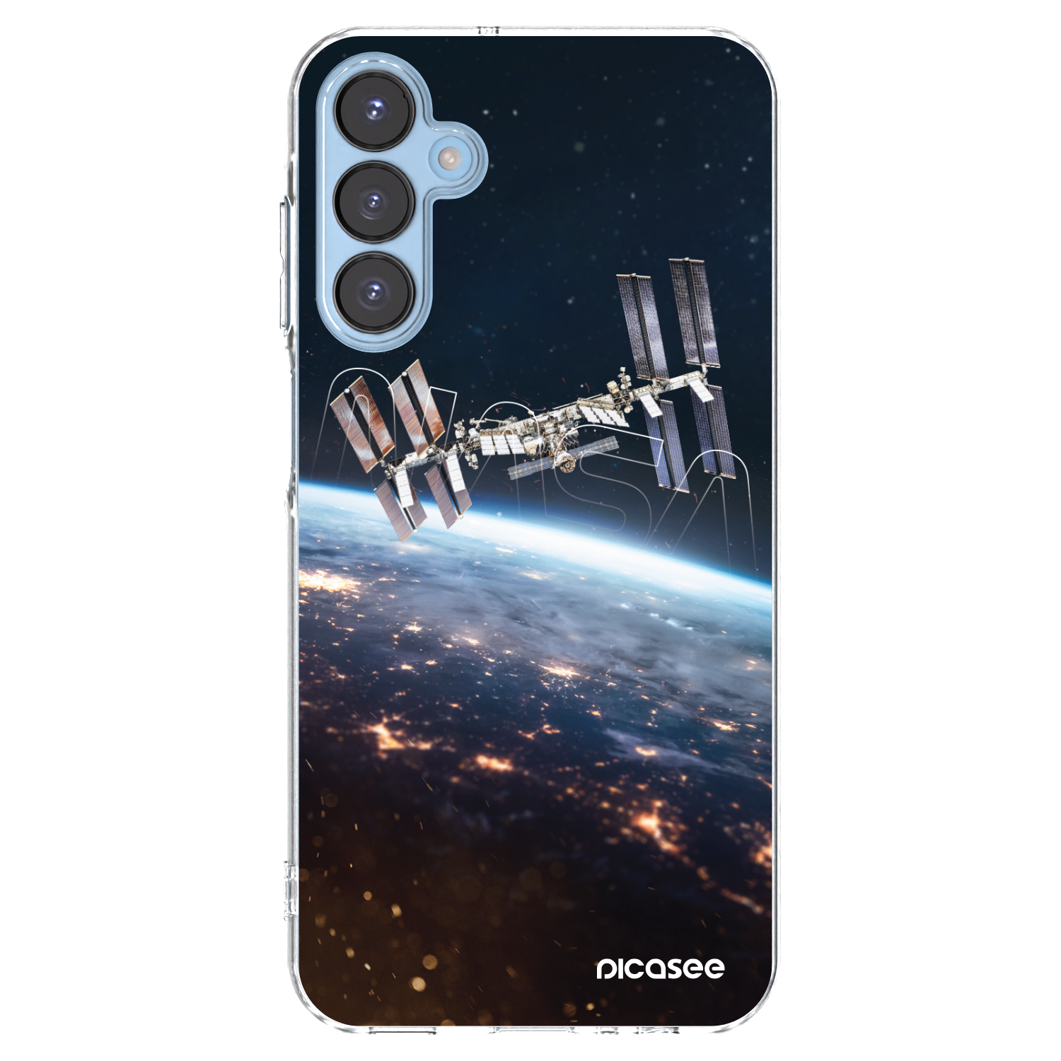 Picasee átlátszó szilikon tok az alábbi mobiltelefonokra Samsung Galaxy A15 A156B 5G - Station