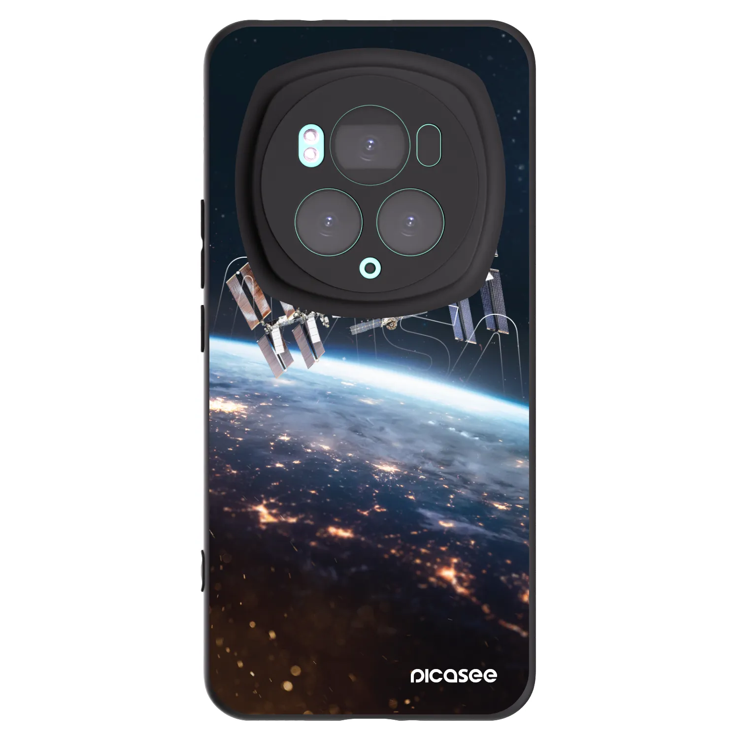 Picasee fekete szilikon tok az alábbi mobiltelefonokra Honor Magic6 Pro - Station