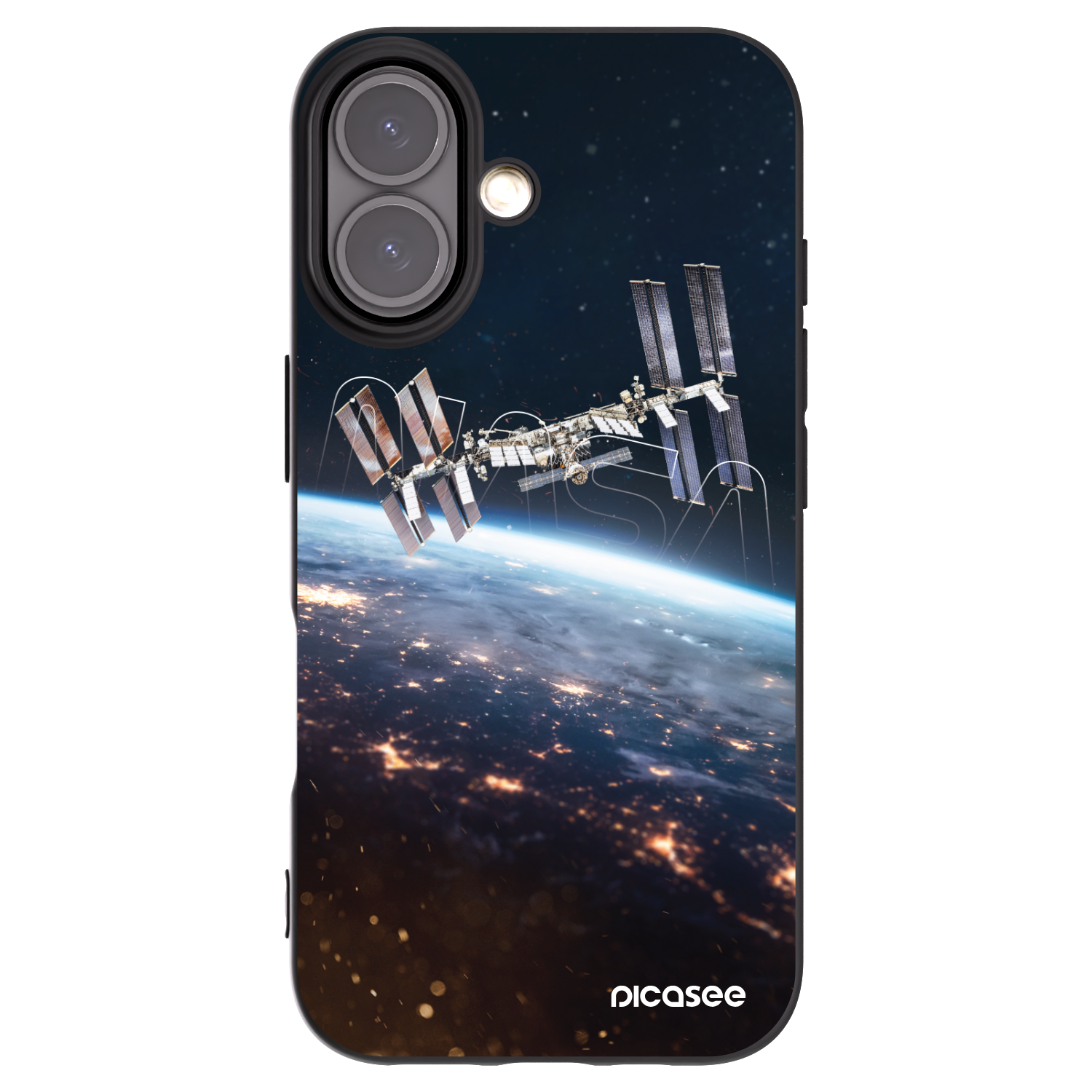 Picasee fekete szilikon tok az alábbi mobiltelefonokra Apple iPhone 16 - Station