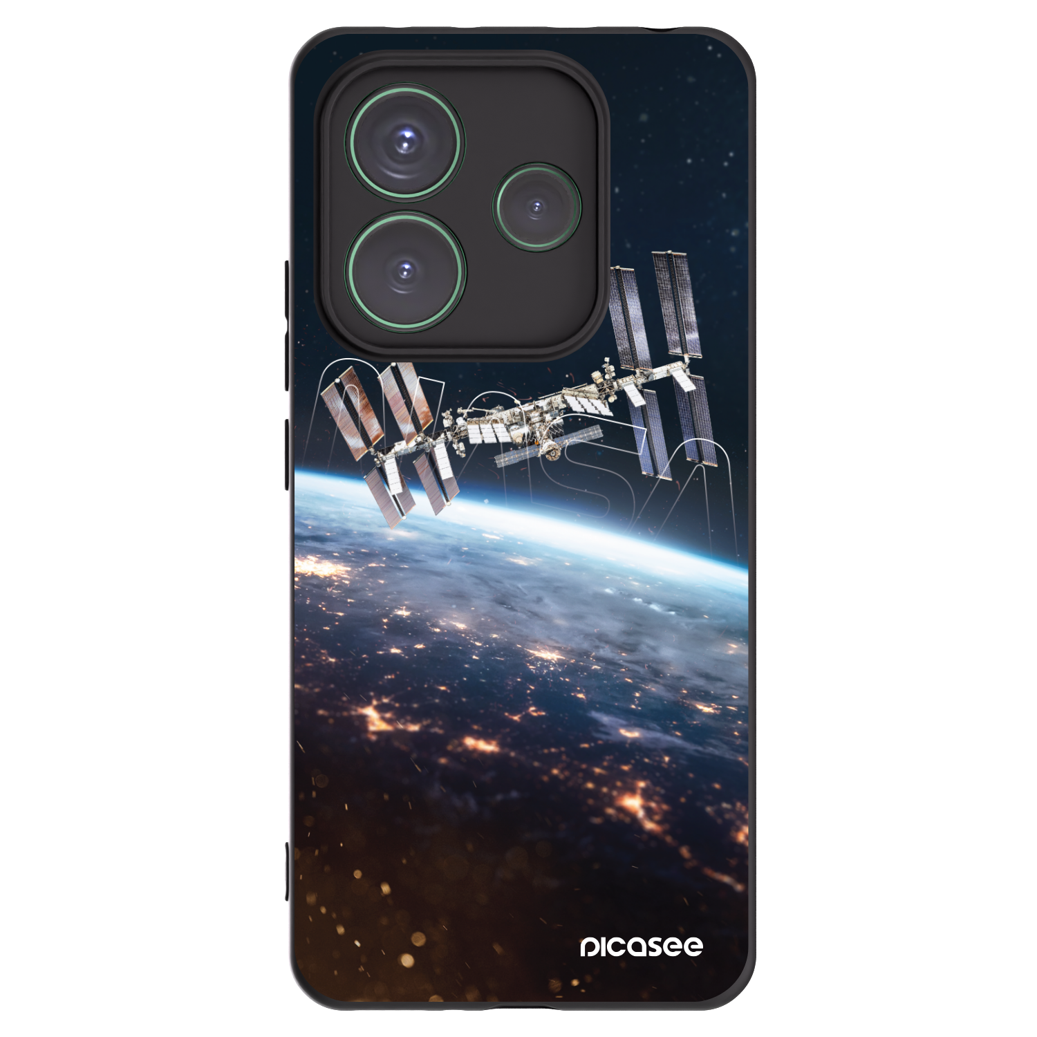 Picasee fekete szilikon tok az alábbi mobiltelefonokra Xiaomi Redmi Note 14 5G - Station