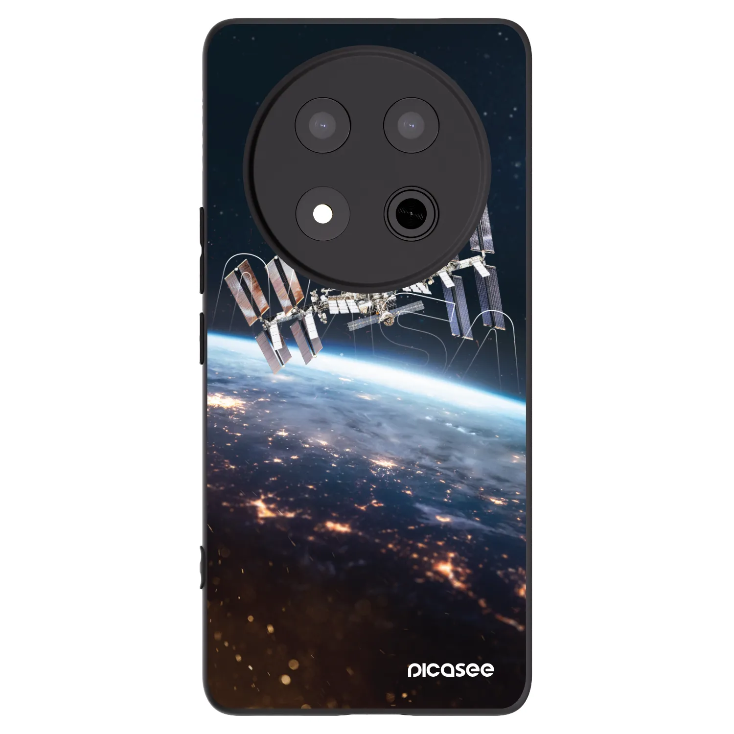 Picasee fekete szilikon tok az alábbi mobiltelefonokra Honor Magic7 Lite 5G - Station
