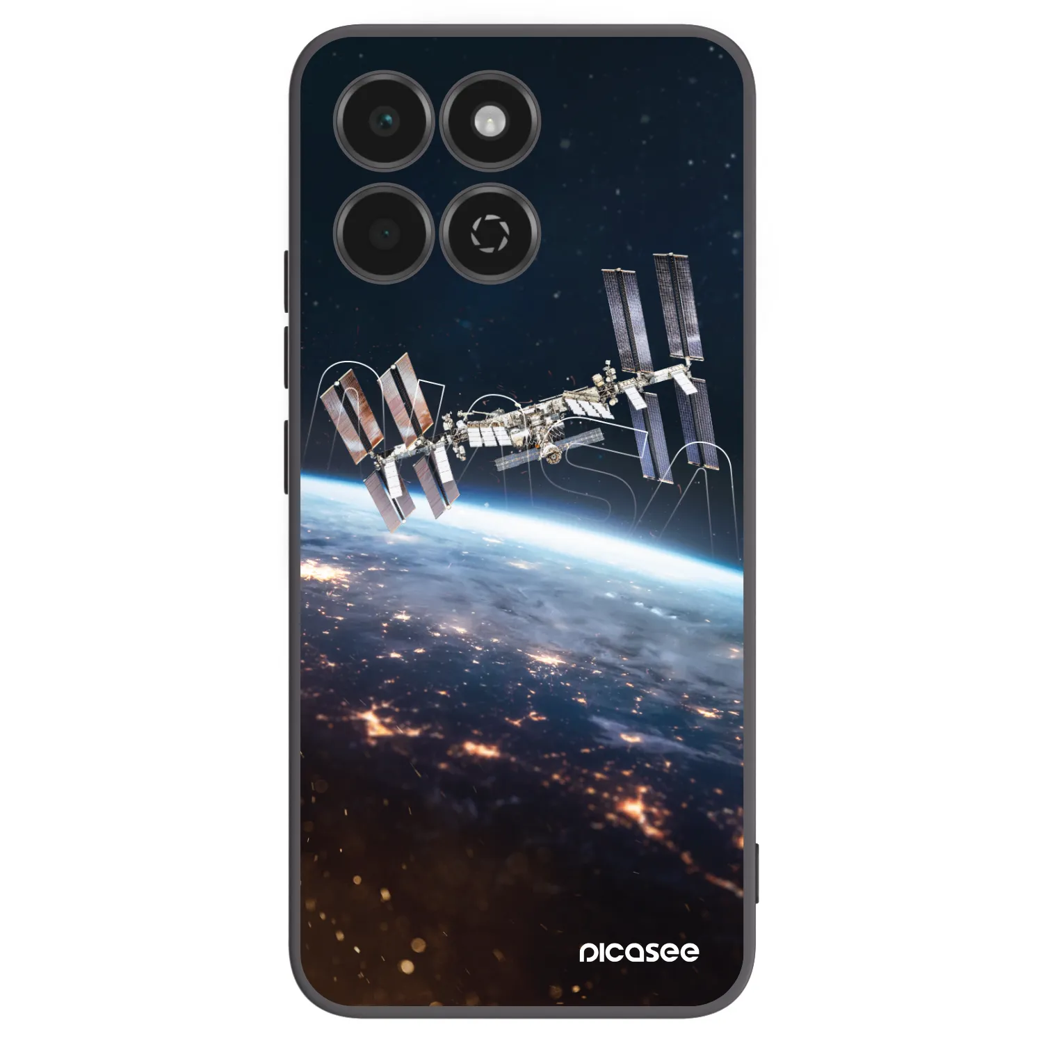 Picasee fekete szilikon tok az alábbi mobiltelefonokra Honor 200 Smart 5G - Station