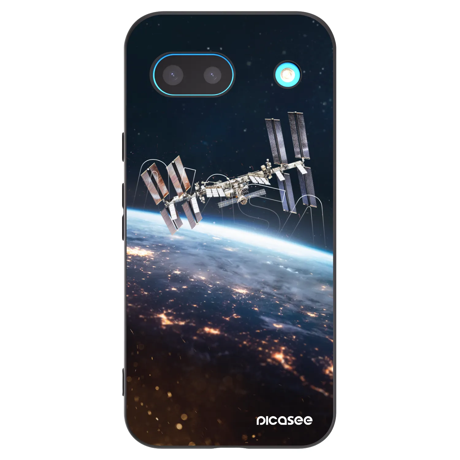 Picasee fekete szilikon tok az alábbi mobiltelefonokra Google Pixel 8a - Station