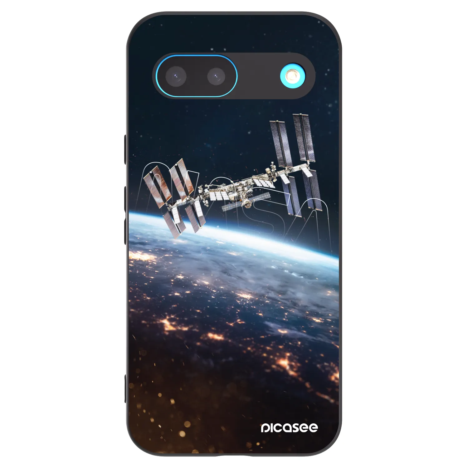 Picasee fekete szilikon tok az alábbi mobiltelefonokra Google Pixel 8 - Station