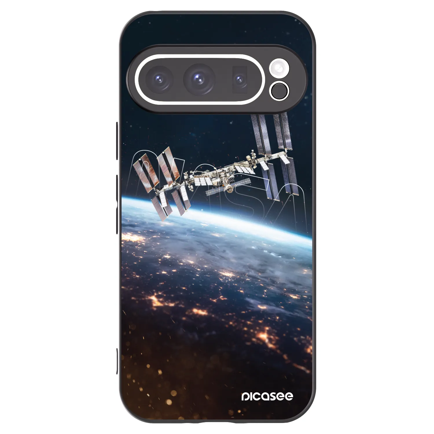 Picasee fekete szilikon tok az alábbi mobiltelefonokra Google Pixel 9 Pro - Station