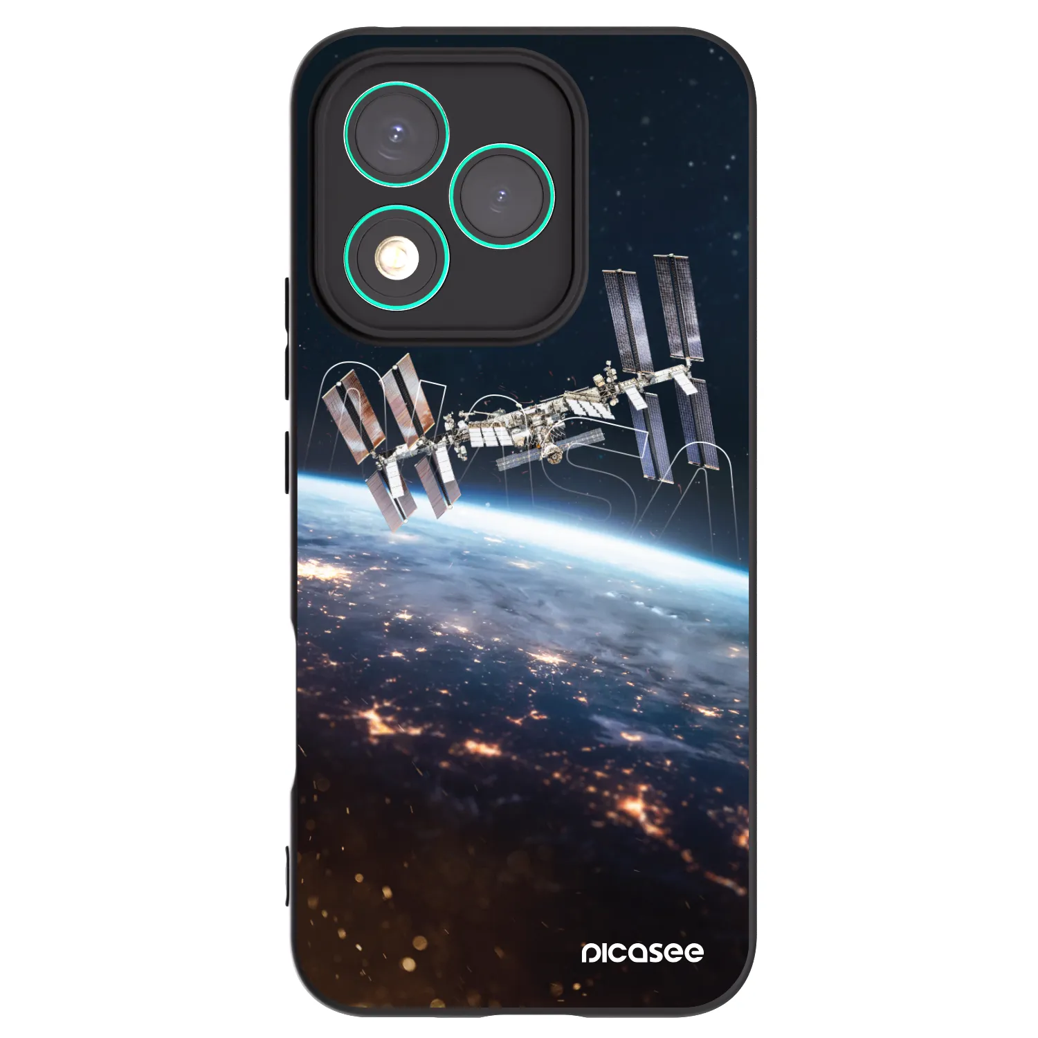 Picasee fekete szilikon tok az alábbi mobiltelefonokra Honor 400 Lite 5G - Station
