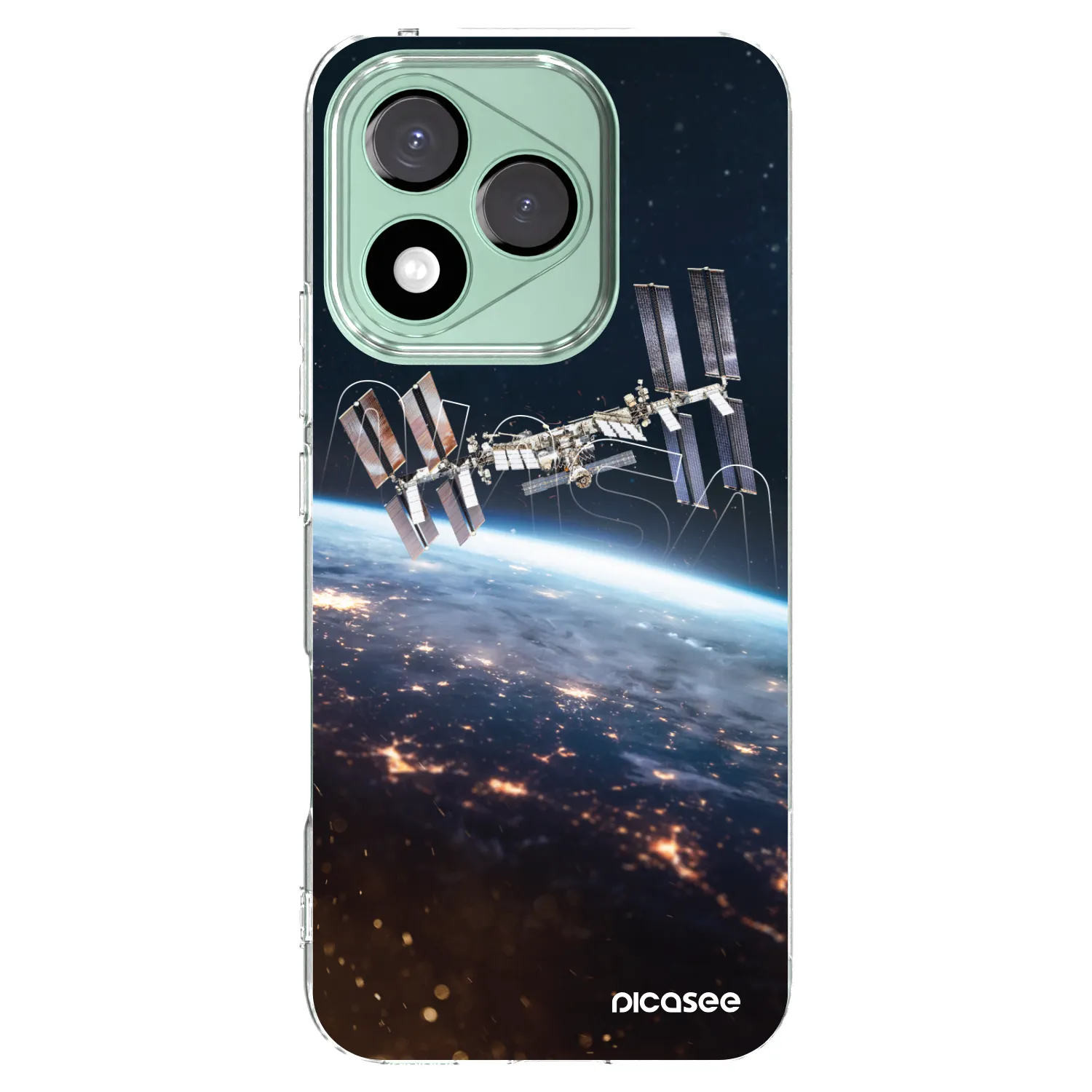 Picasee átlátszó szilikon tok az alábbi mobiltelefonokra Honor 400 Lite 5G - Station