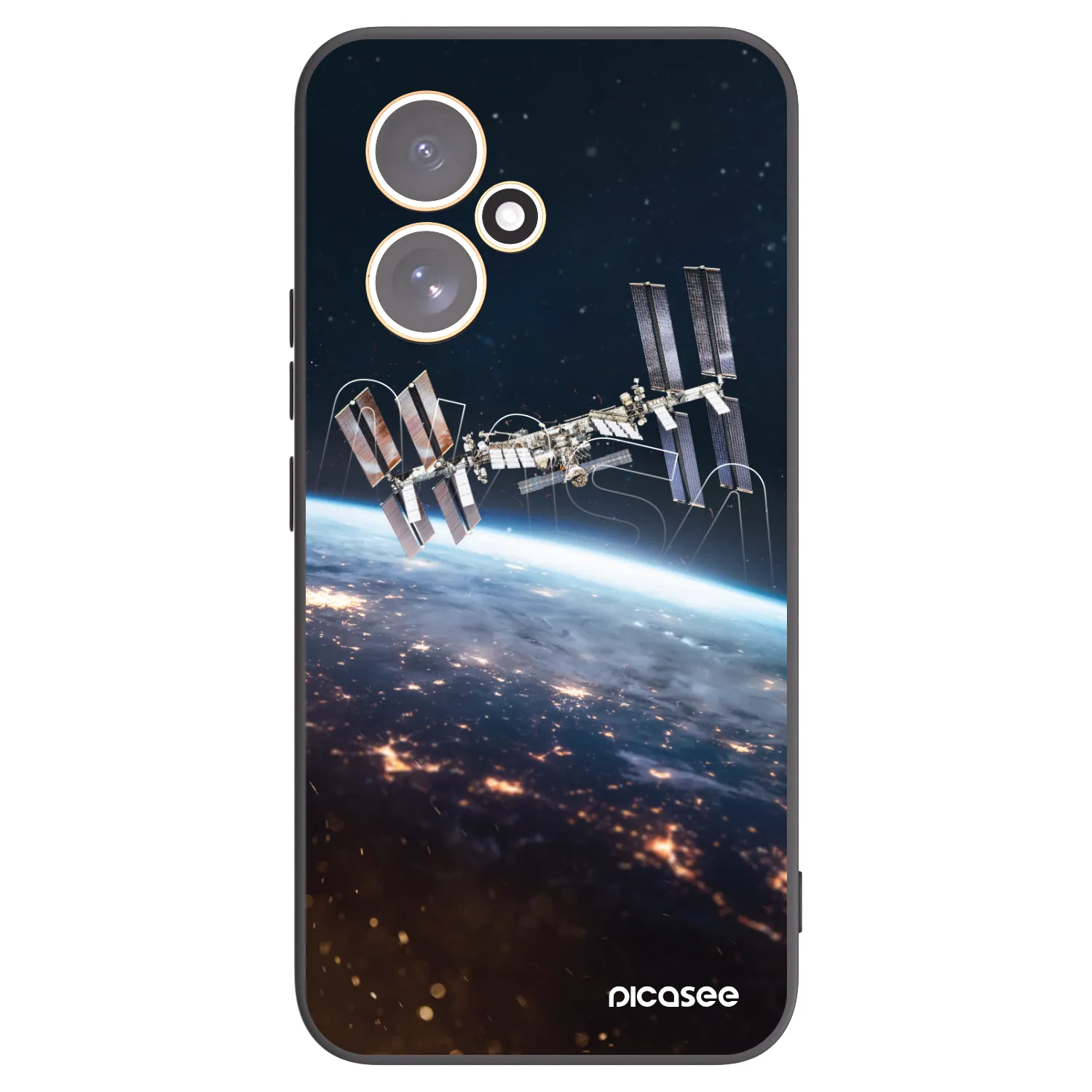 Picasee fekete szilikon tok az alábbi mobiltelefonokra Honor 400 5G - Station