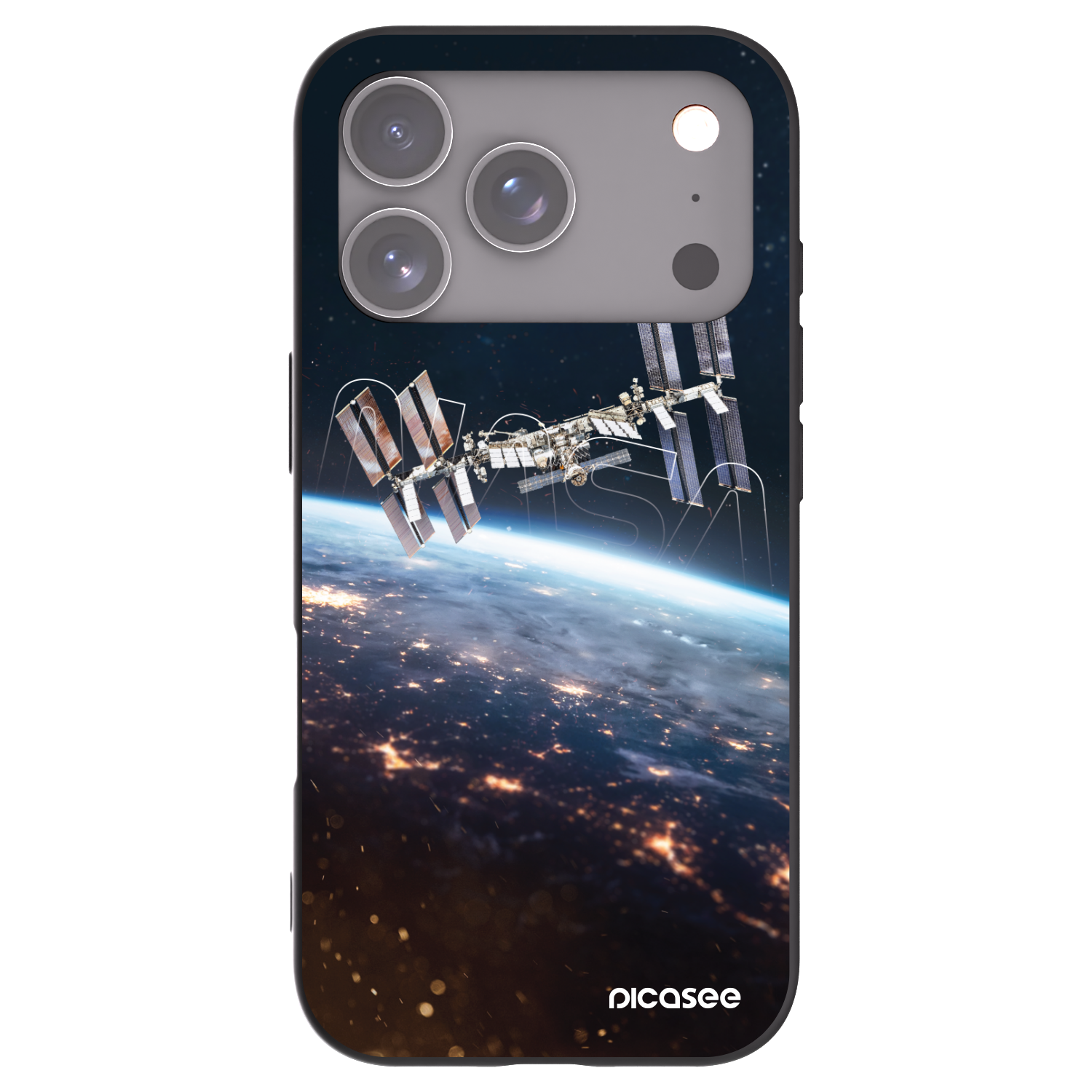 Picasee fekete szilikon tok az alábbi mobiltelefonokra Apple iPhone 17 Pro - Station