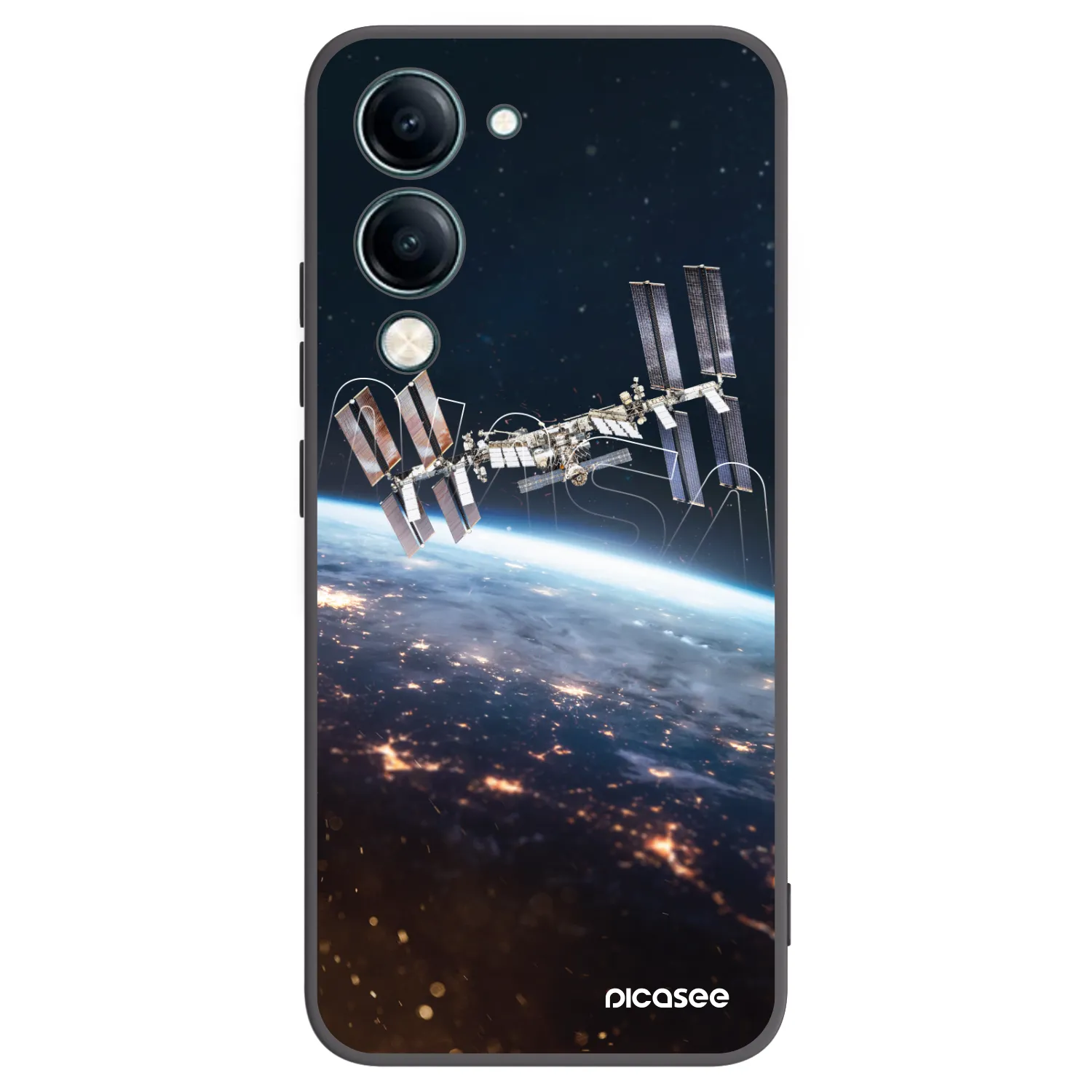Picasee fekete szilikon tok az alábbi mobiltelefonokra Vivo Y29s 5G - Station