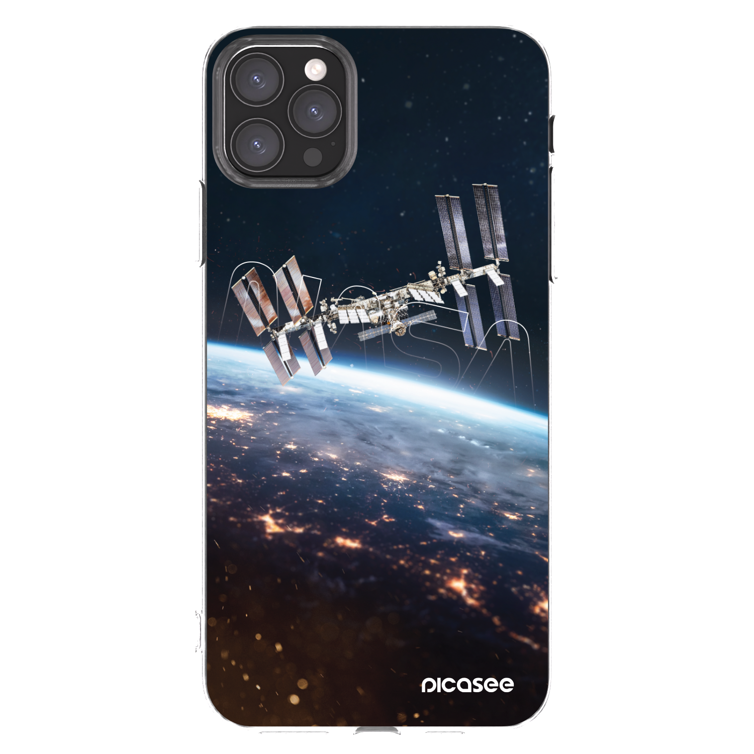 Picasee átlátszó szilikon tok az alábbi mobiltelefonokra Apple iPhone 11 Pro Max - Station